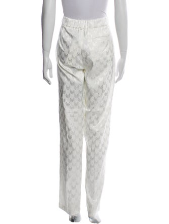 Marcell Von Berlin Printed Straight Leg Pants