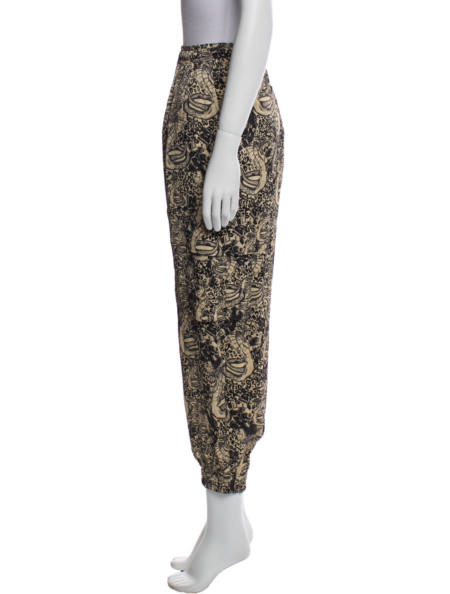 Marcell Von Berlin Printed Skinny Leg Pants w/ Tags