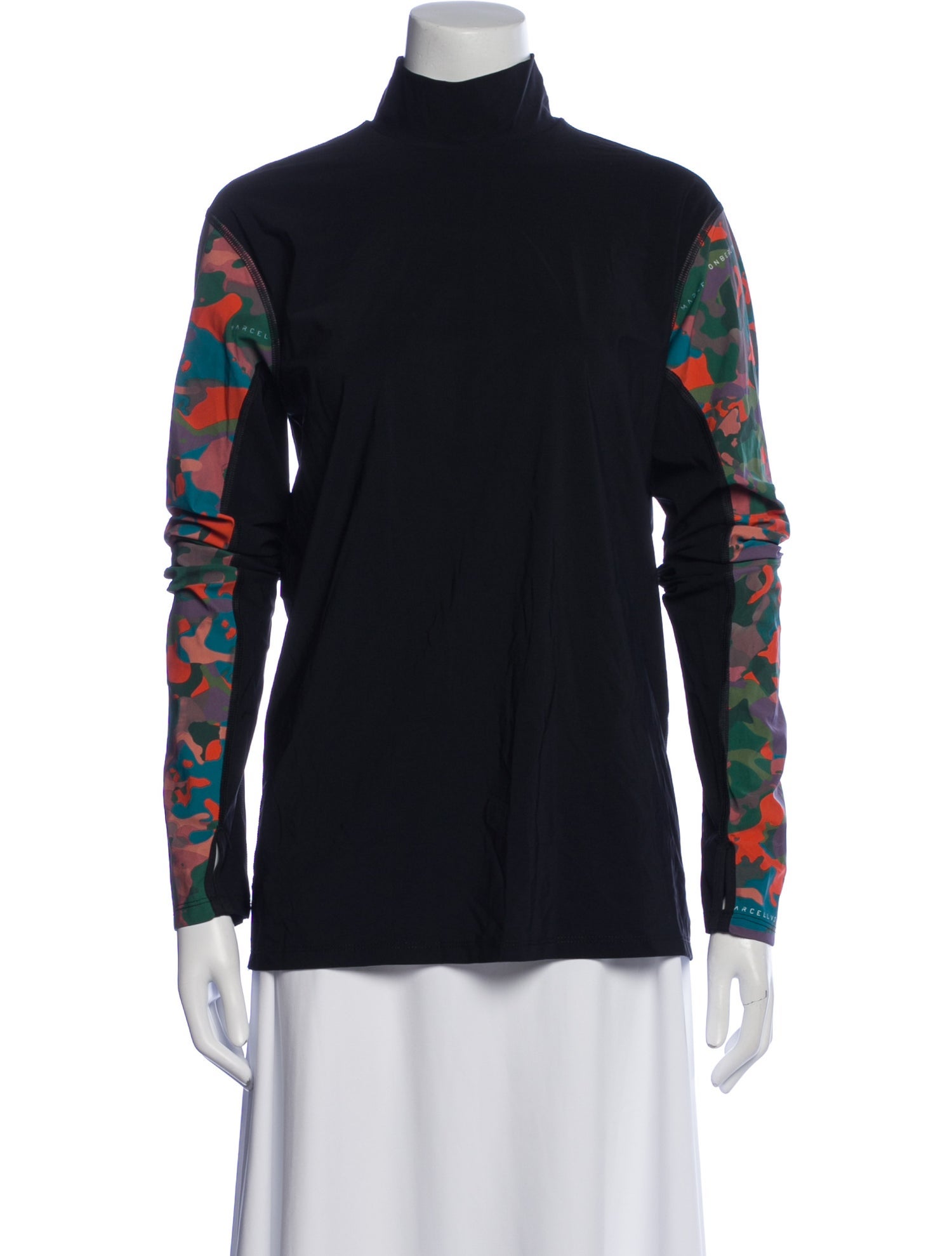 Marcell Von Berlin Printed Turtleneck Sweatshirt w/ Tags