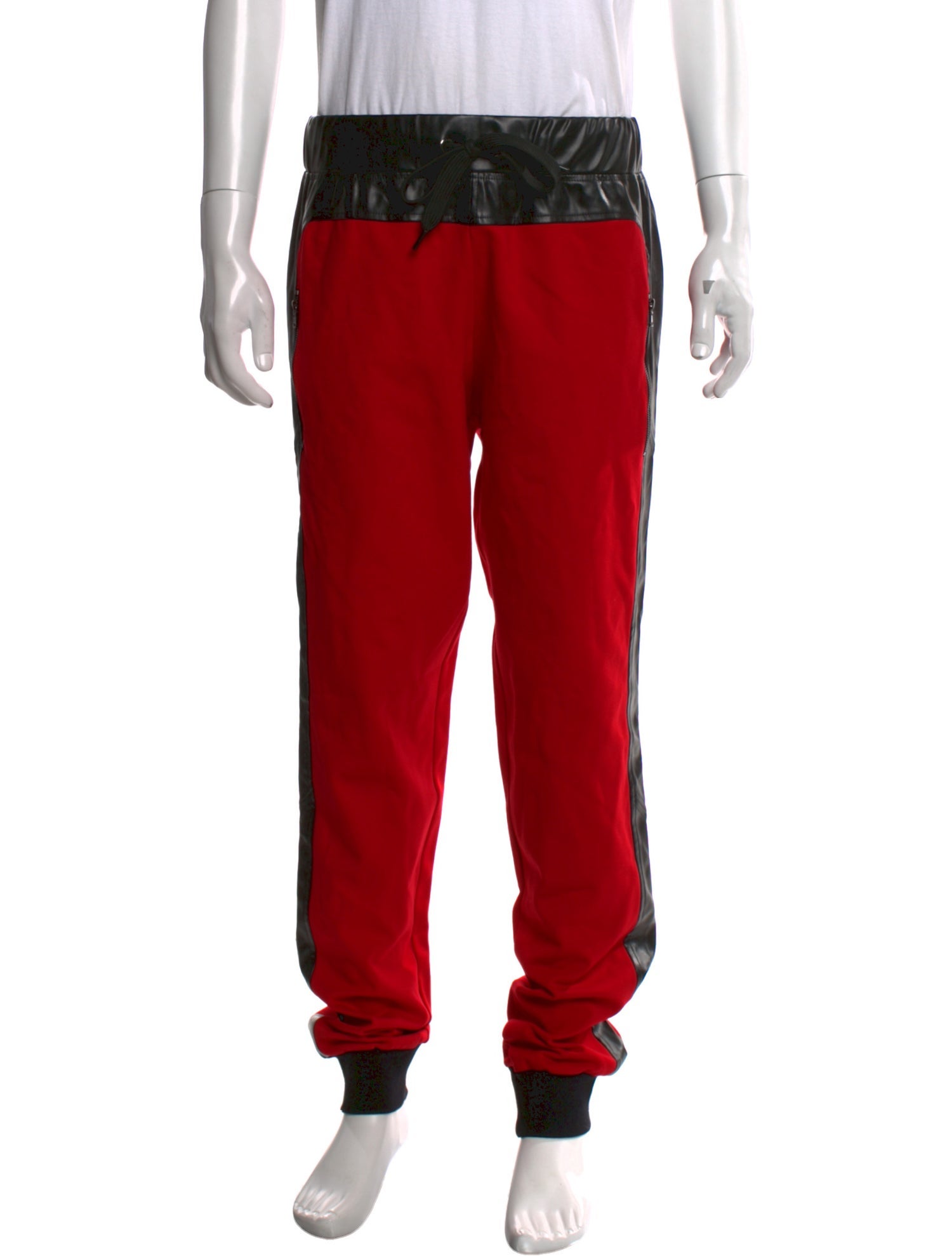 Marcell Von Berlin Colorblock Pattern Joggers