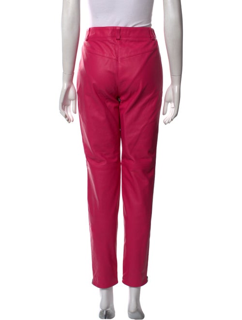 Marcell Von Berlin Lambskin Skinny Leg Pants