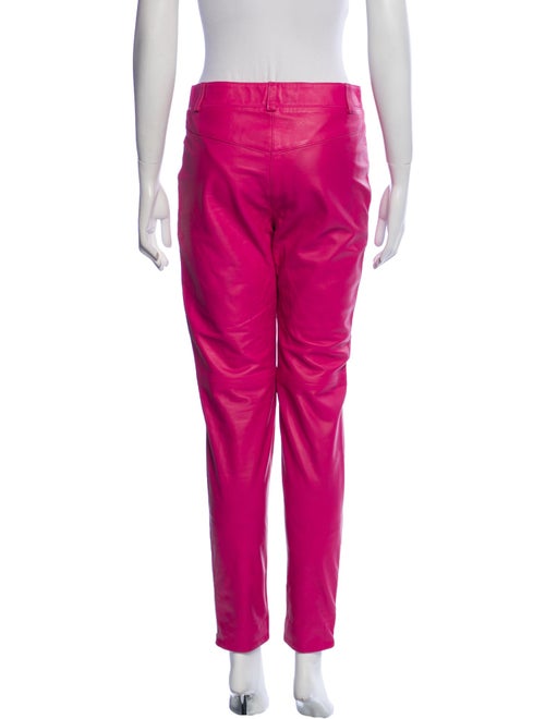 Marcell Von Berlin Lambskin Skinny Leg Pants