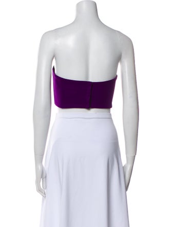 Marcell Von Berlin Strapless Crop Top