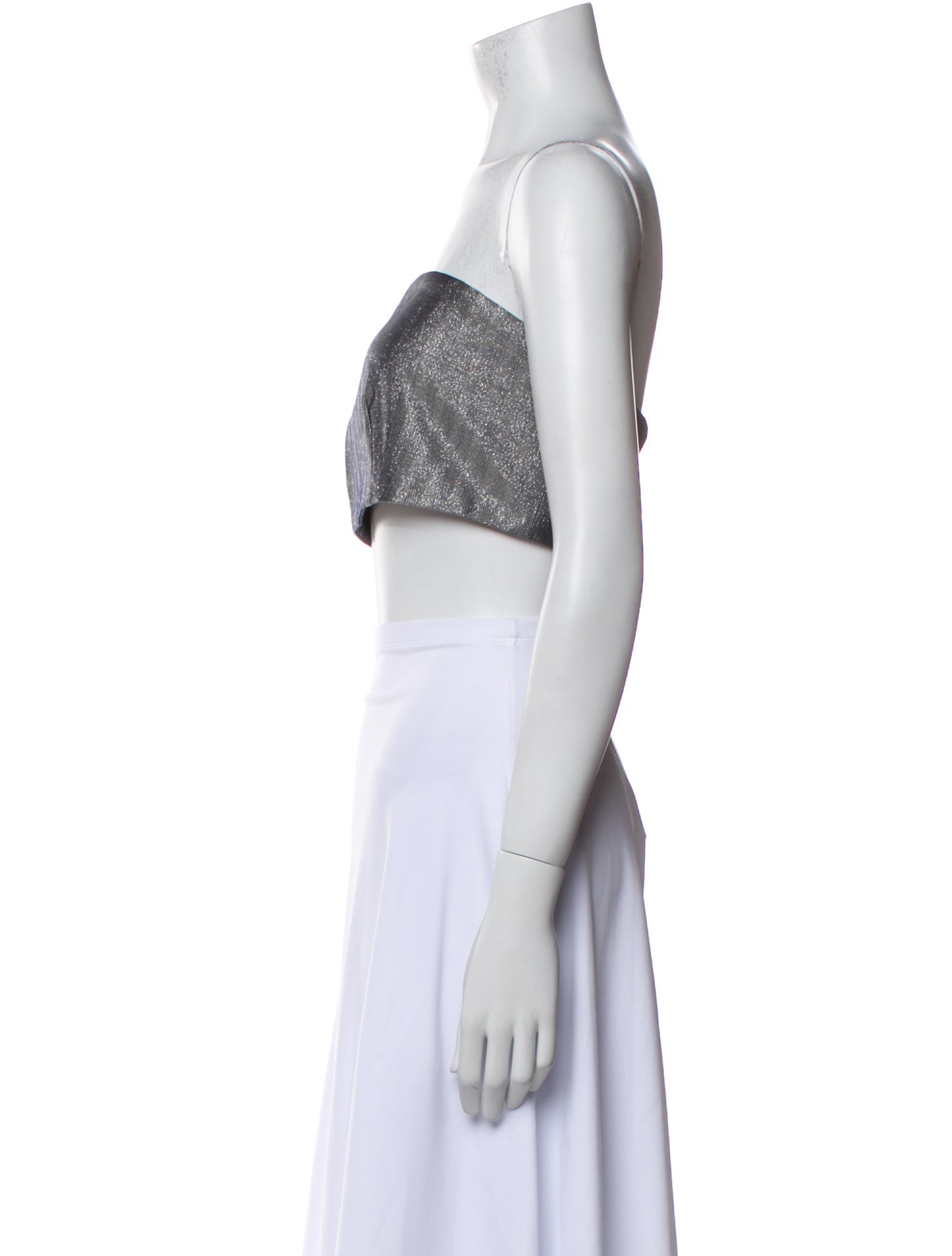 Marcell Von Berlin Strapless Crop Top w/ Tags