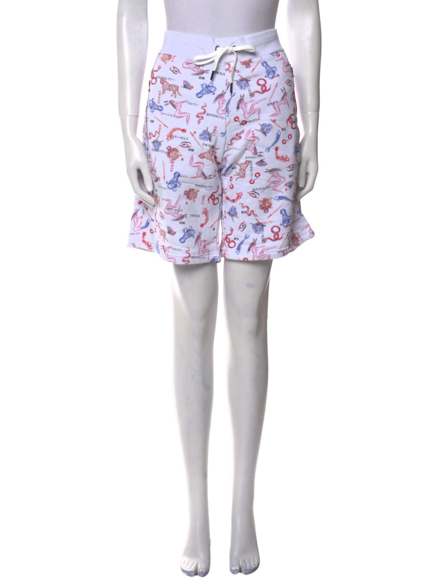 Marcell Von Berlin Printed Knee-Length Shorts w/ Tags