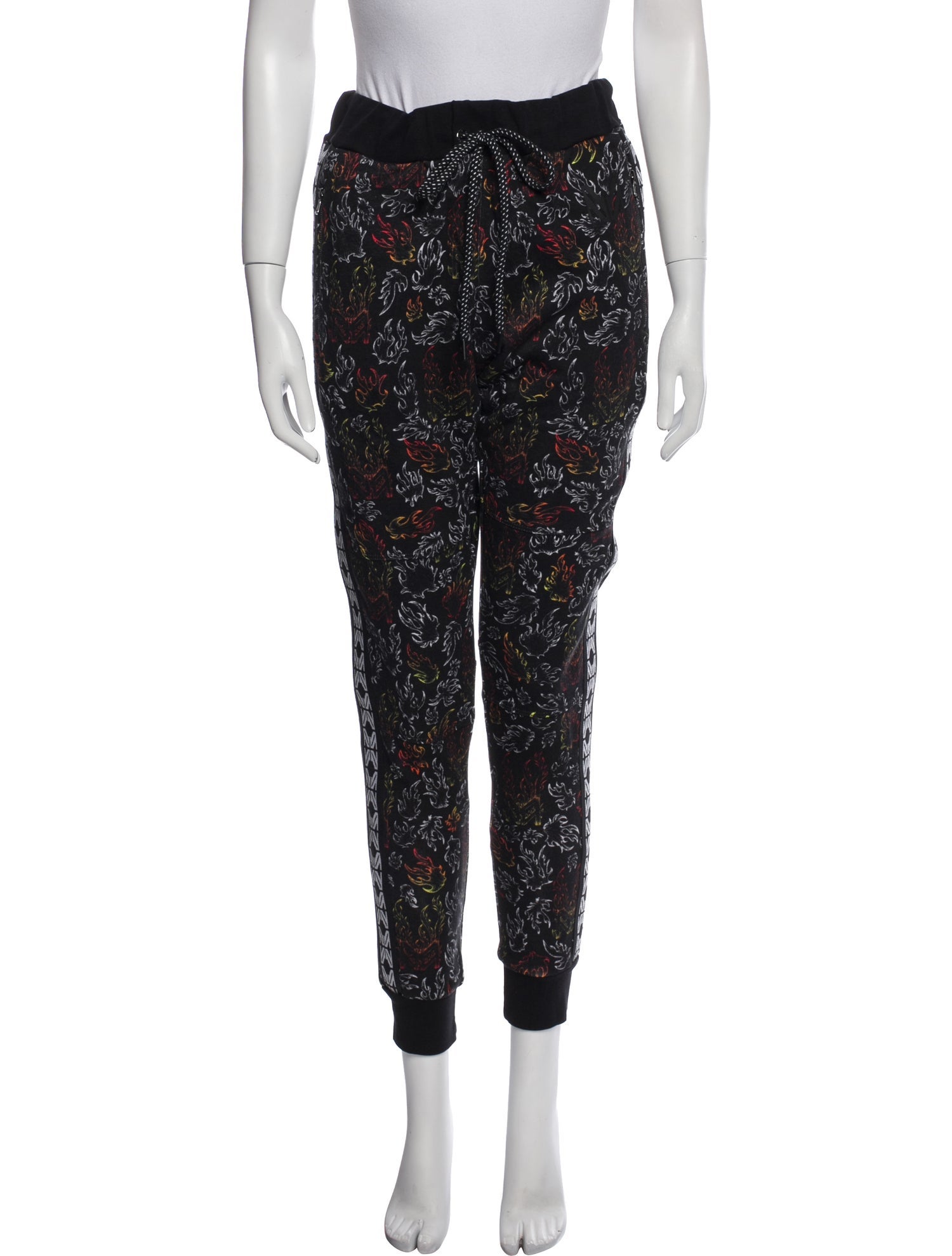 Marcell Von Berlin Printed Grosgrain Trim Sweatpants w/ Tags