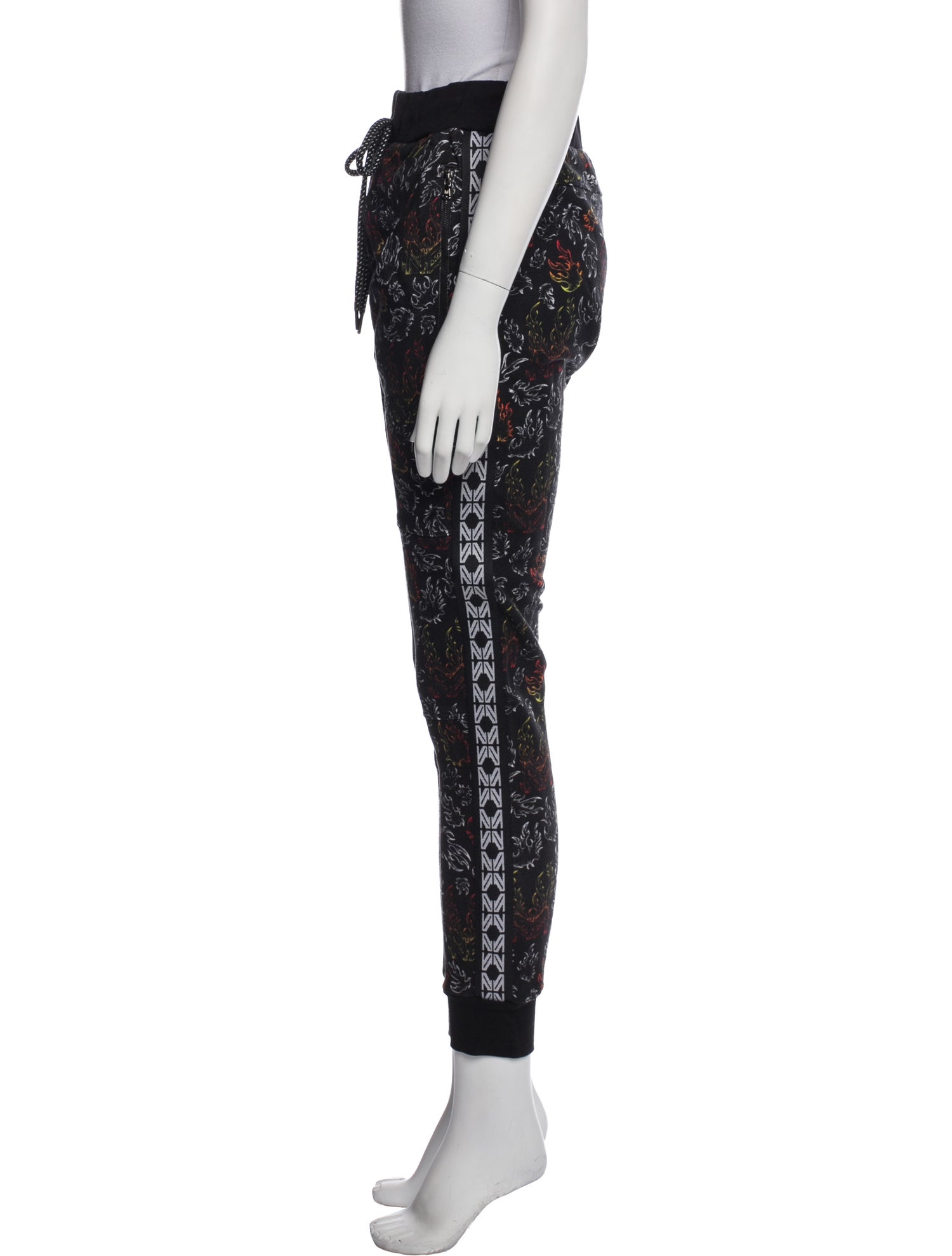 Marcell Von Berlin Printed Grosgrain Trim Sweatpants w/ Tags