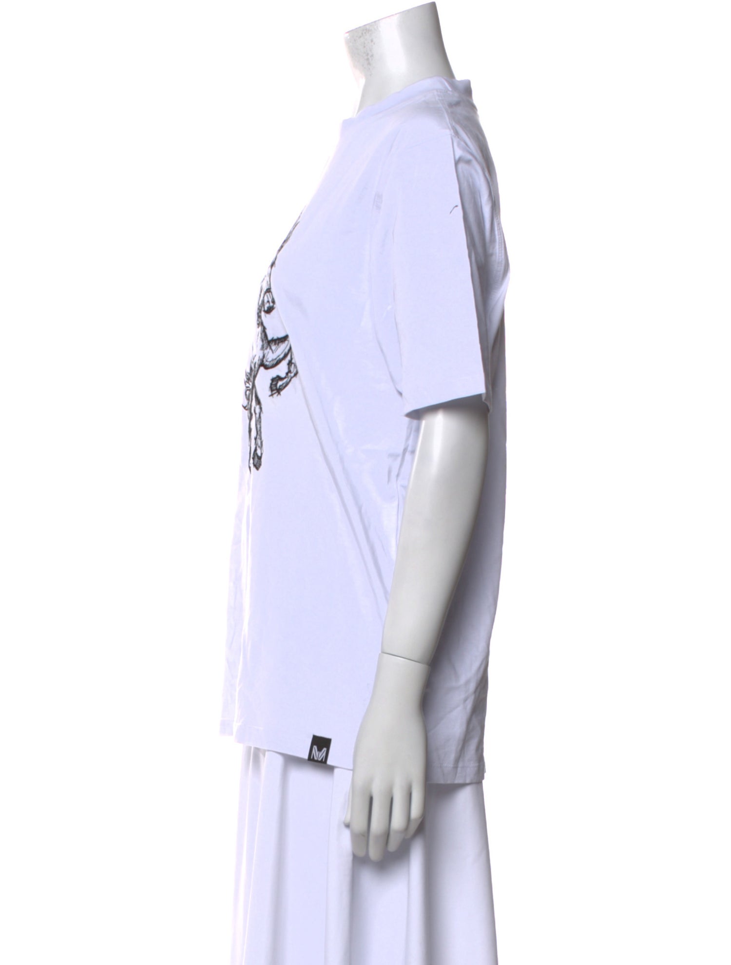 Marcell Von Berlin Graphic Print Crew Neck T-Shirt w/ Tags