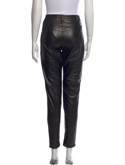 Marcell Von Berlin Lambskin Skinny Leg Pants