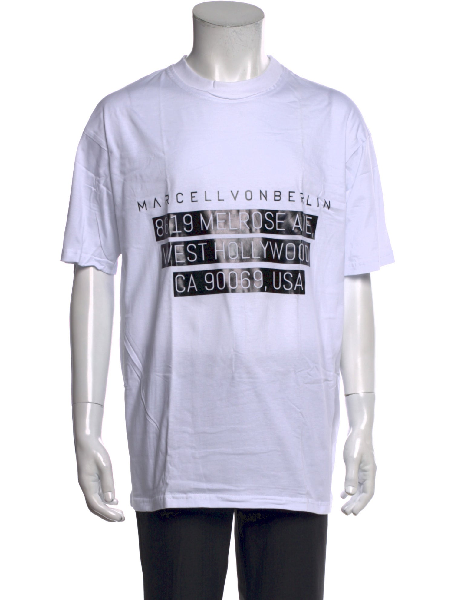 Marcell Von Berlin Graphic Print Crew Neck T-Shirt w/ Tags