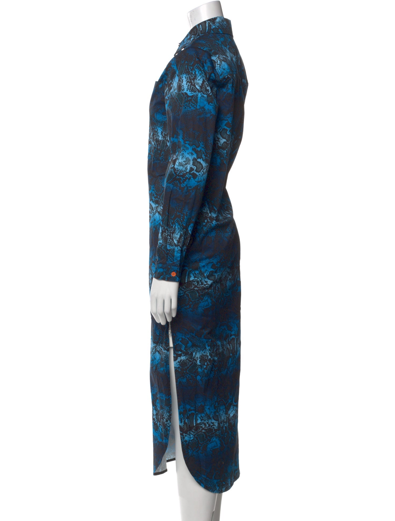 Marcell Von Berlin Printed Midi Length Dress w/ Tags