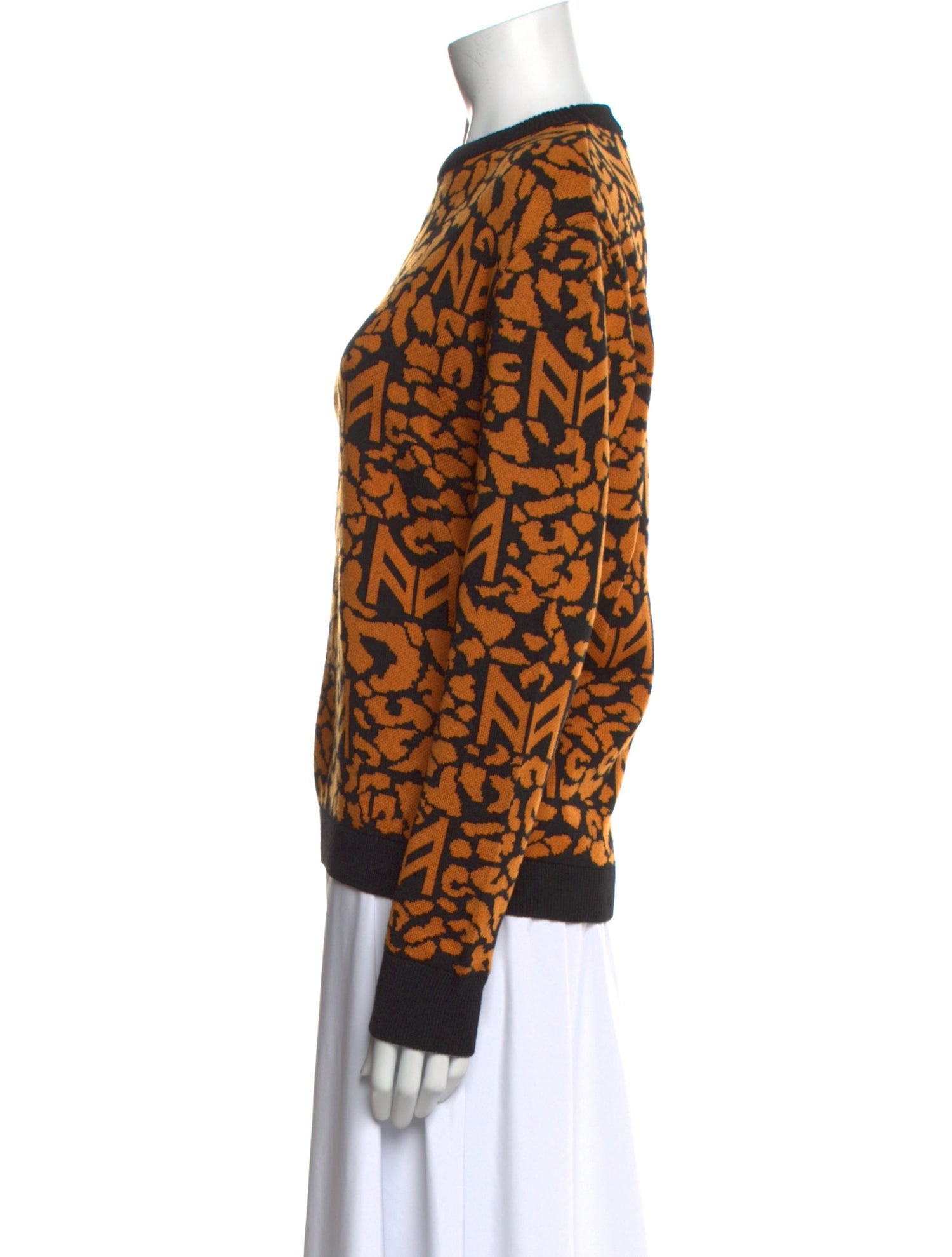 Marcell Von Berlin Virgin Wool Printed Sweatshirt w/ Tags