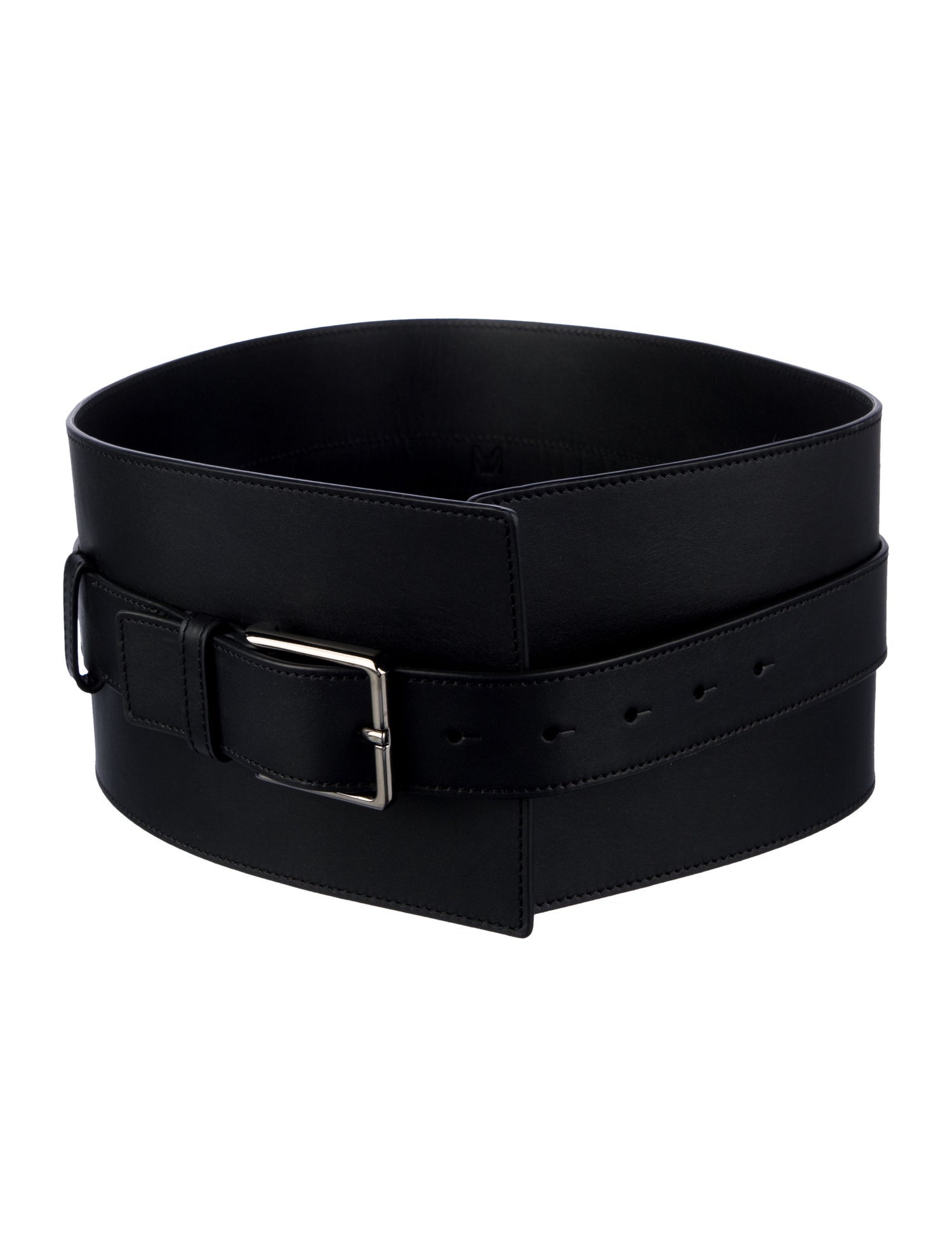 Marcell Von Berlin Wide Leather Belt w/ Tags