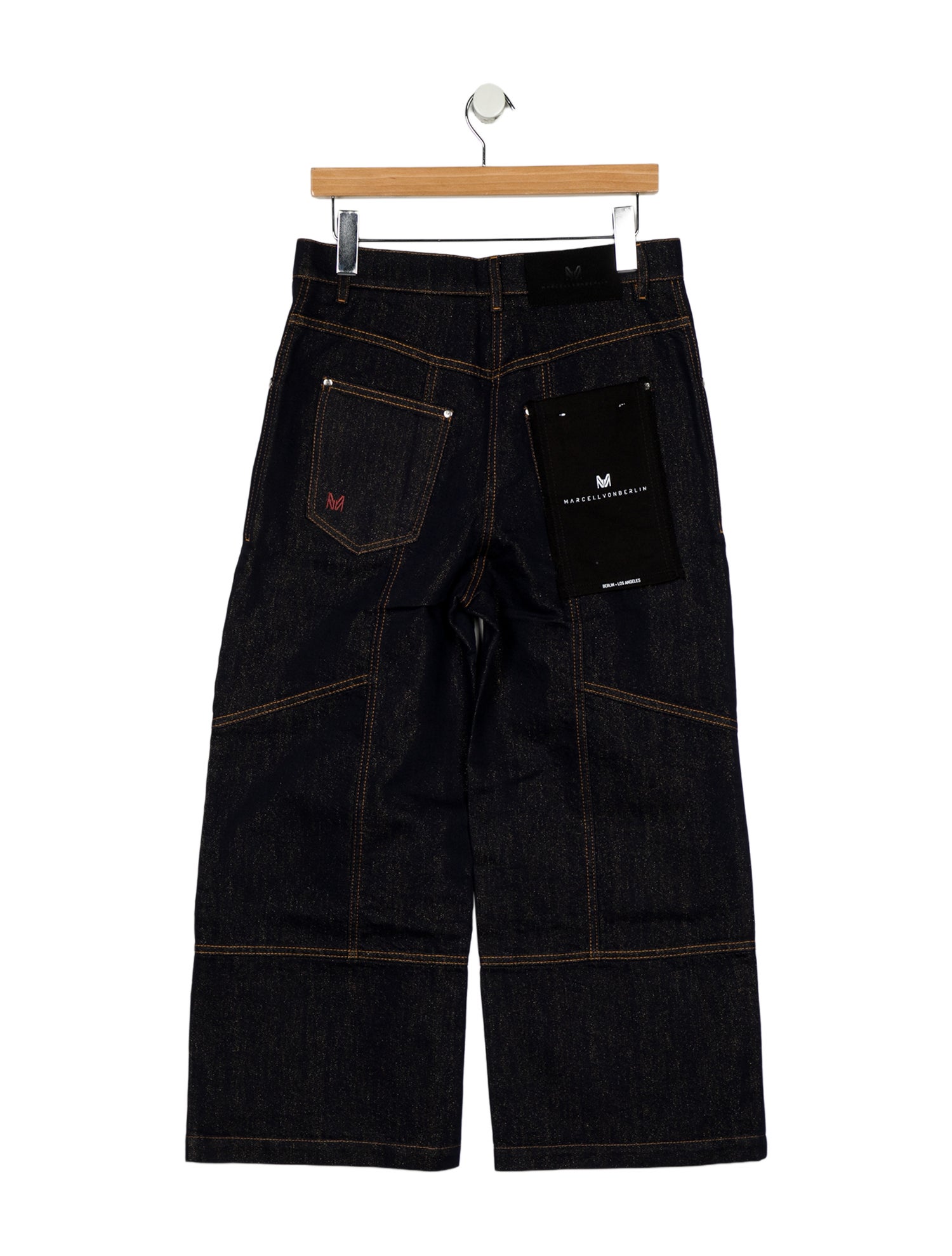 Marcell Von Berlin High-Rise Wide Leg Jeans w/ Tags