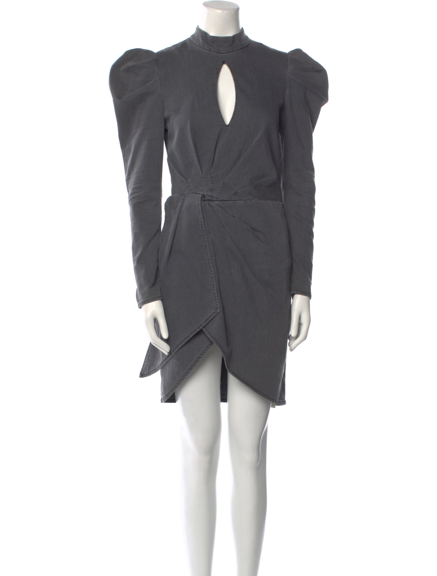 Marcell Von Berlin Mock Neck Mini Dress