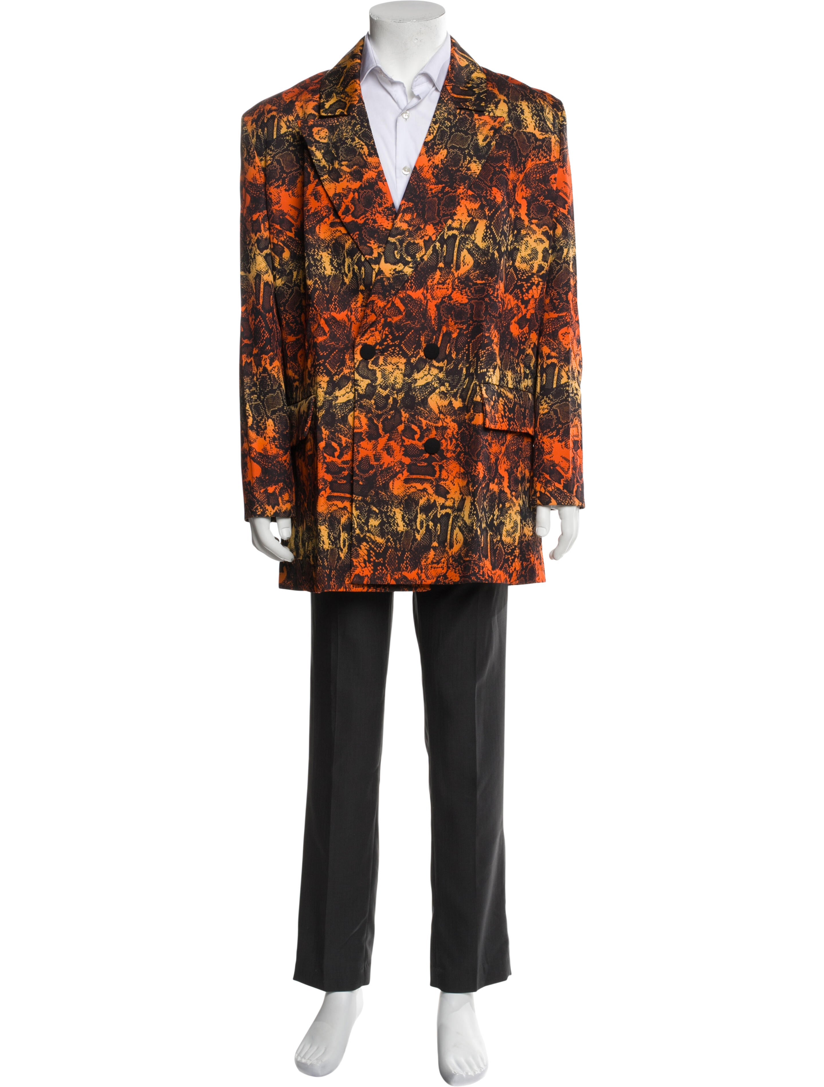 Marcell Von Berlin Animal Print Overcoat w/ Tags