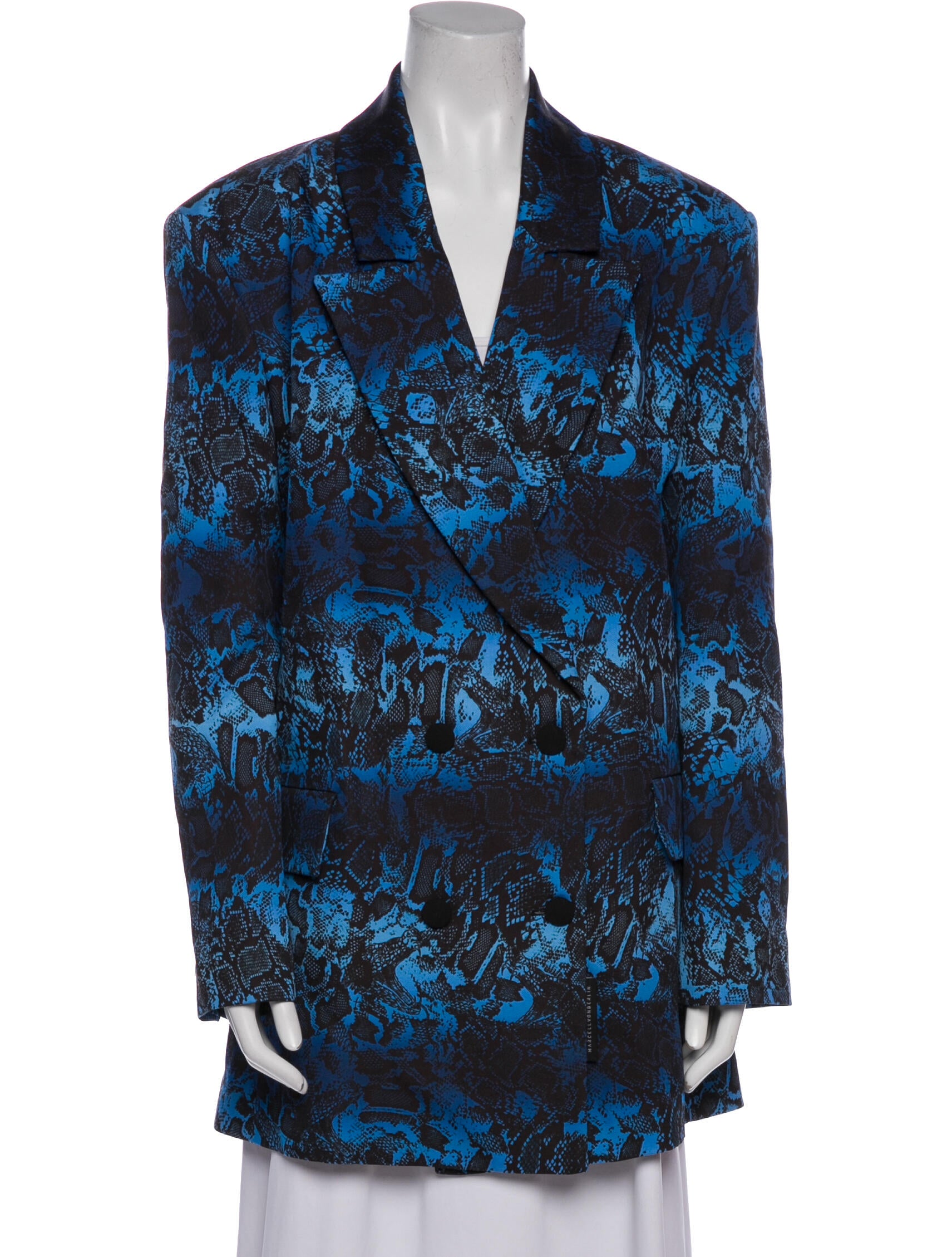 Marcell Von Berlin Animal Print Coat w/ Tags