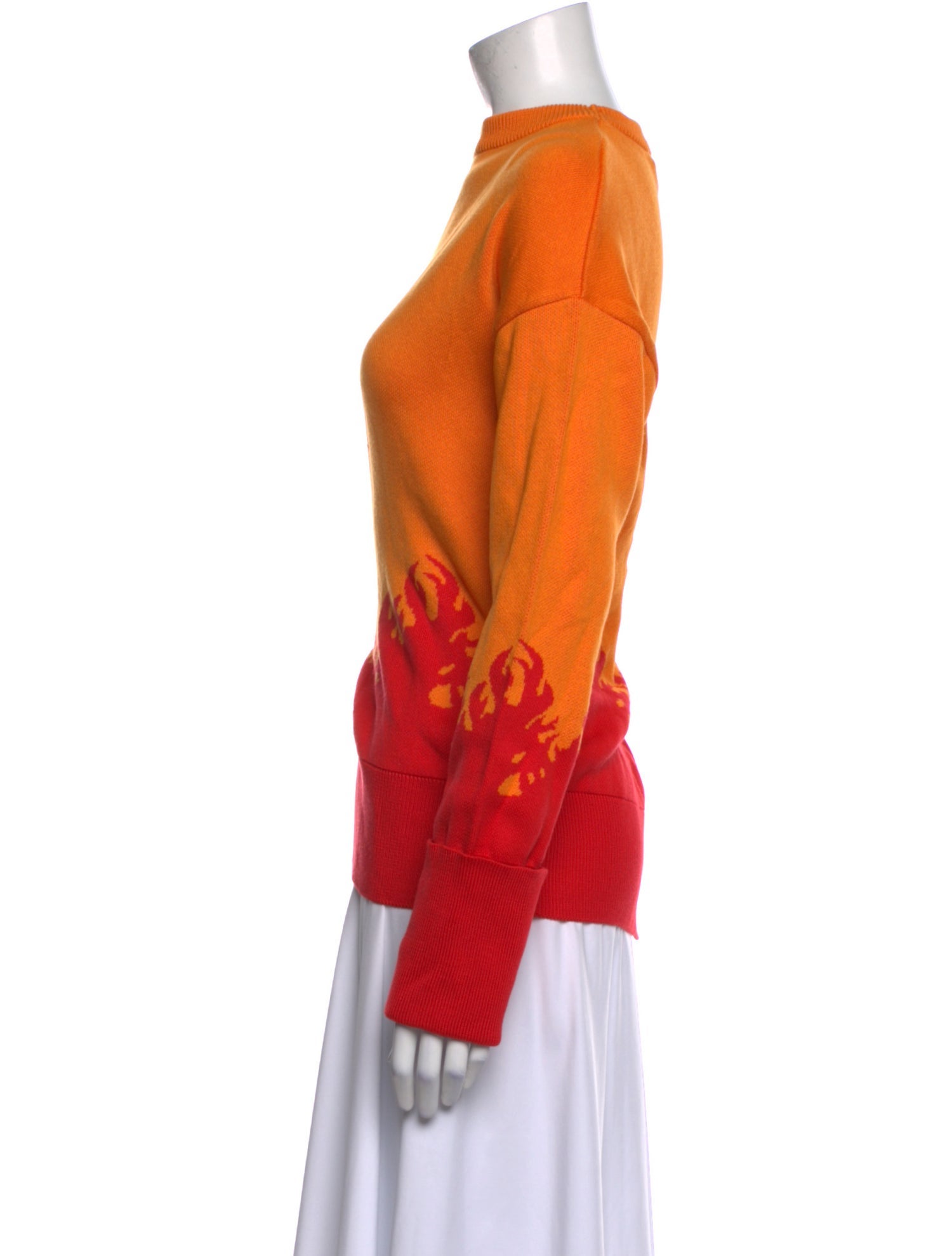 Marcell Von Berlin Printed Crew Neck Sweater w/ Tags