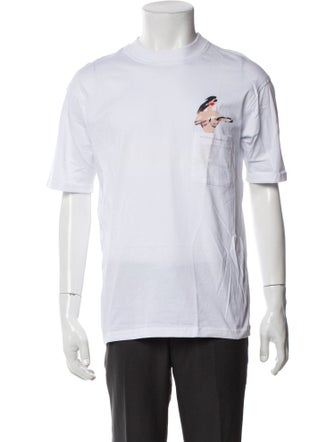 Marcell Von Berlin Graphic Print Crew Neck T-Shirt