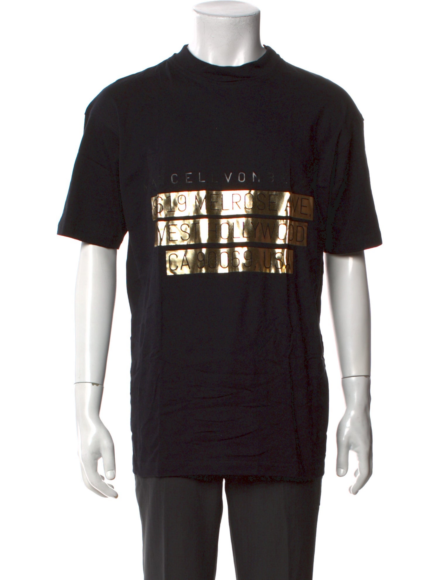 Marcell Von Berlin Graphic Print Crew Neck T-Shirt w/ Tags