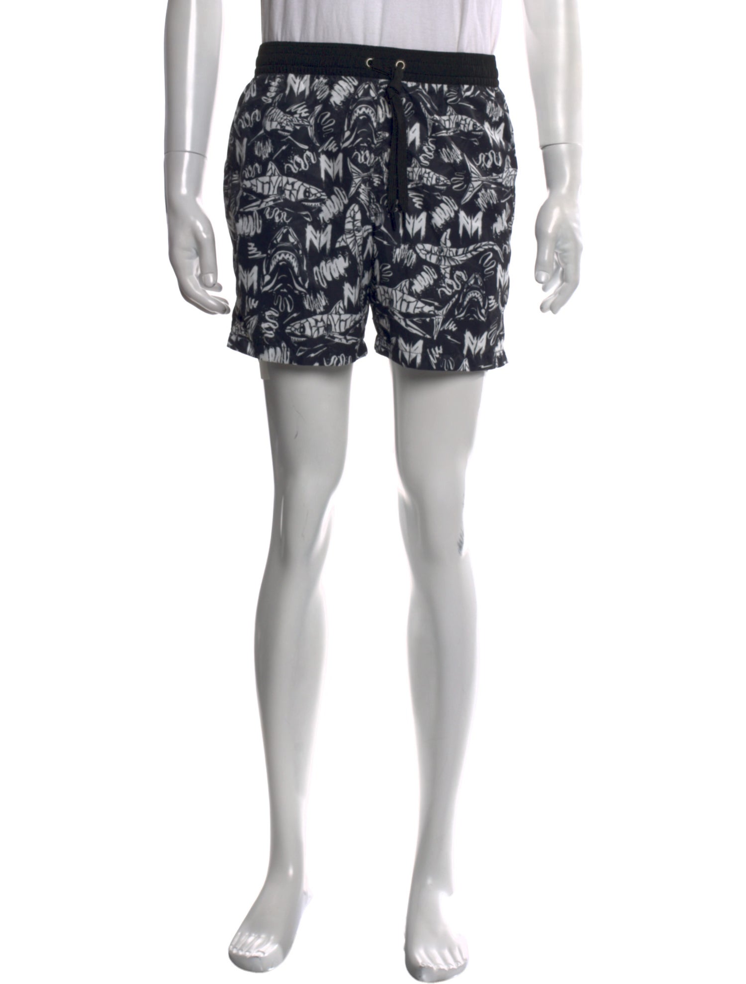 Marcell Von Berlin Printed Swim Trunks w/ Tags