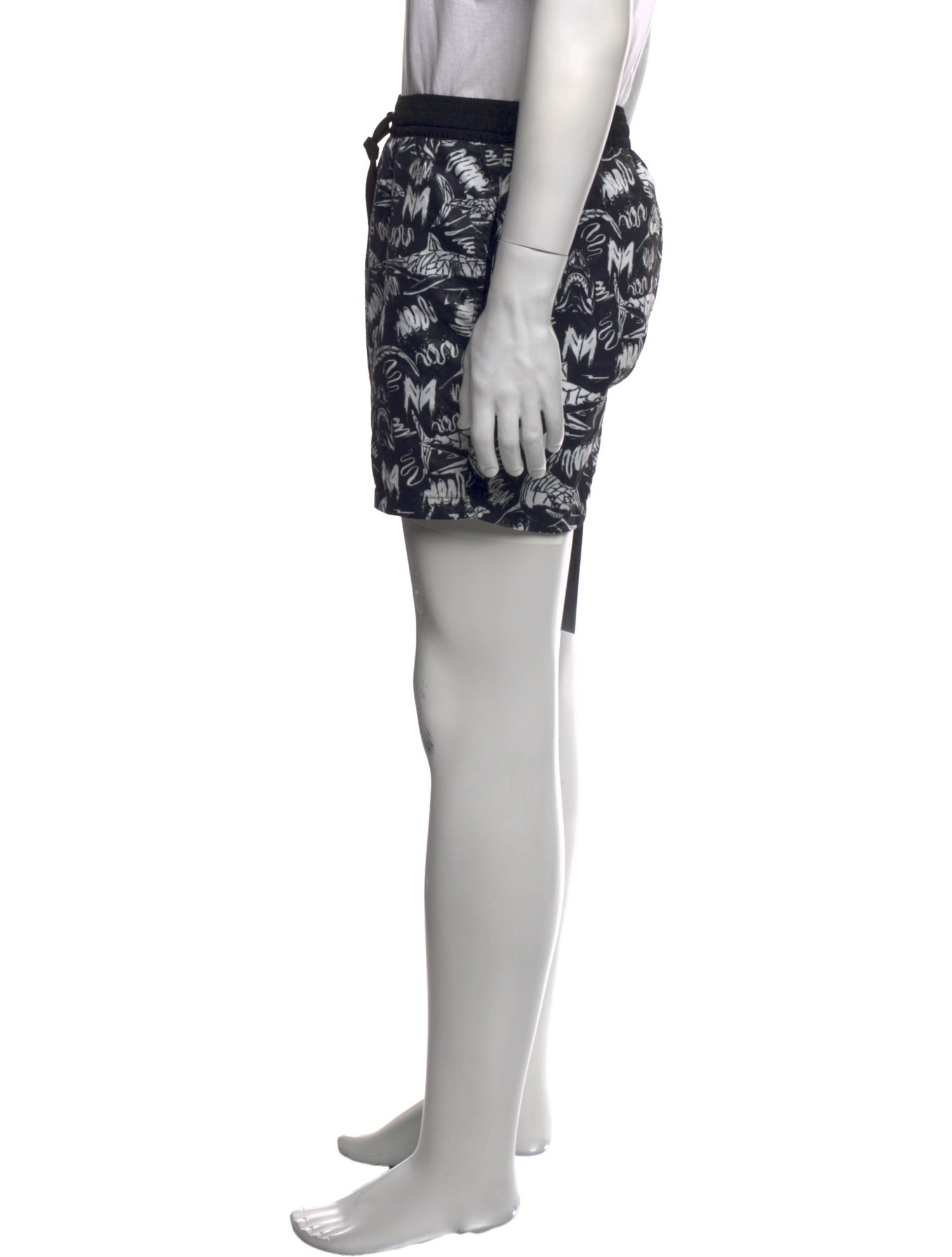 Marcell Von Berlin Printed Swim Trunks w/ Tags