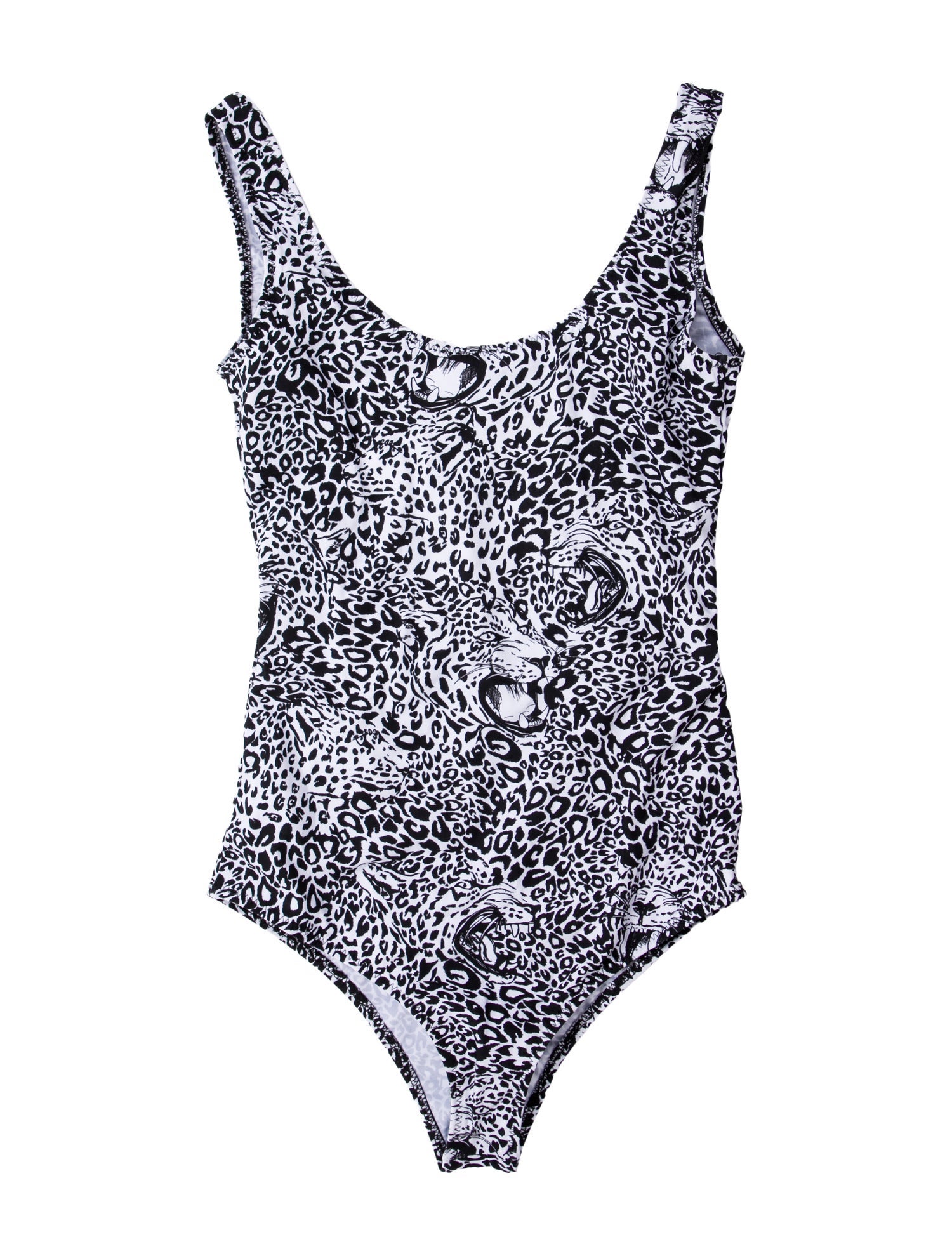 Marcell Von Berlin Animal Print One-Piece w/ Tags