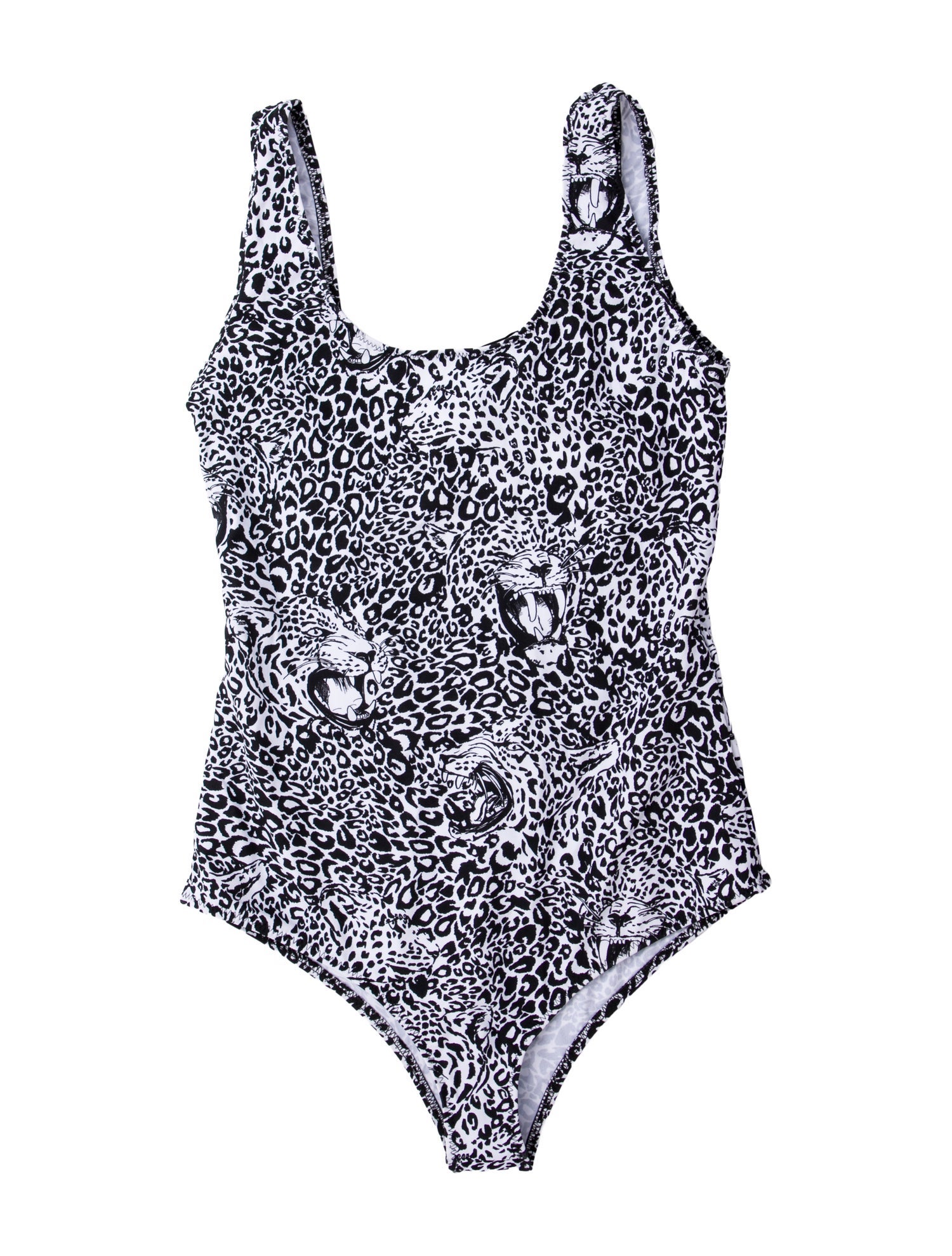 Marcell Von Berlin Animal Print One-Piece