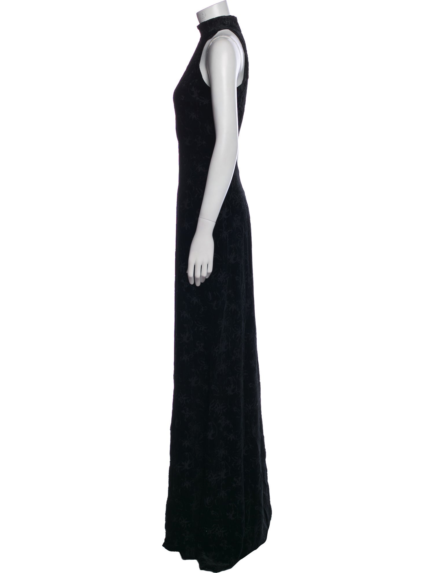 Marcell Von Berlin Halterneck Long Dress
