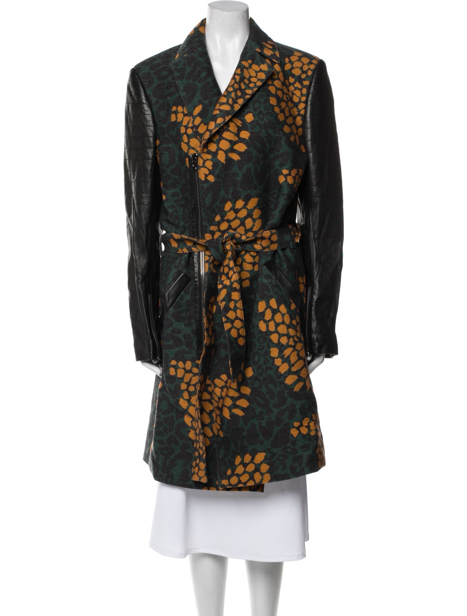 Marcell Von Berlin Animal Print Coat w/ Tags