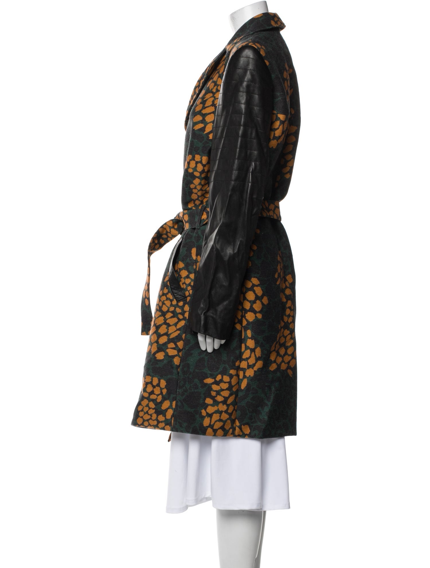 Marcell Von Berlin Animal Print Coat w/ Tags