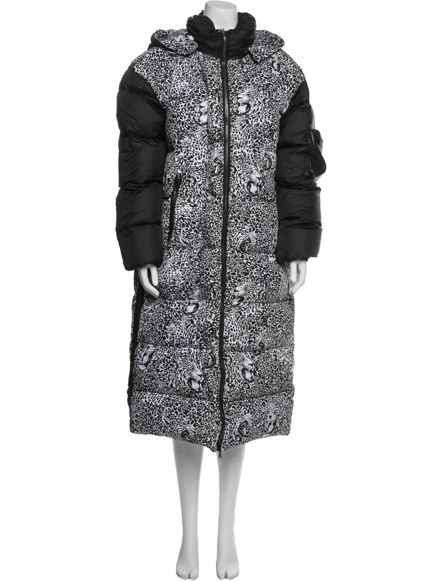 Marcell Von Berlin Animal Print Down Coat
