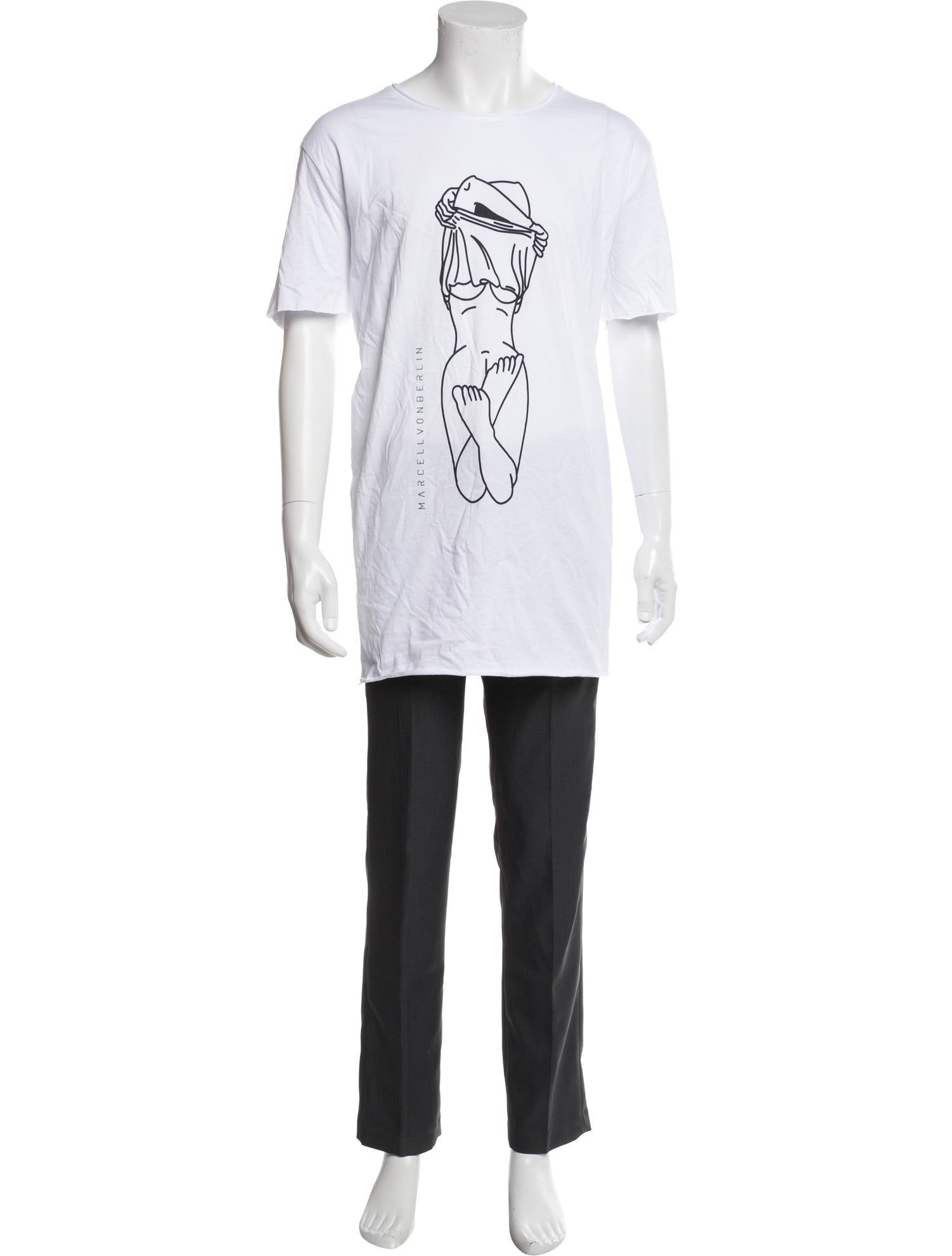 Marcell Von Berlin Graphic Print Crew Neck T-Shirt