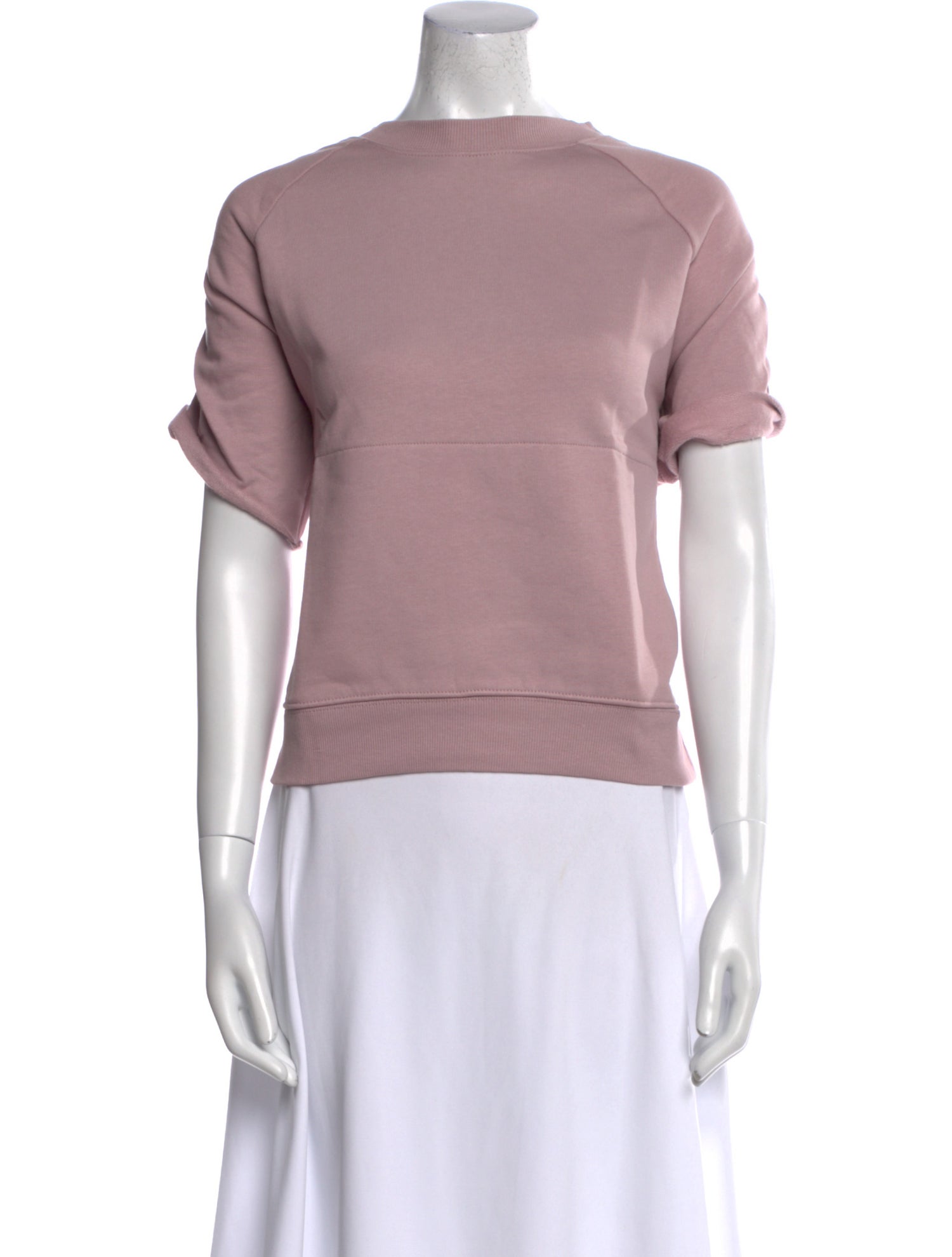 Marcell Von Berlin Crew Neck Short Sleeve Sweatshirt