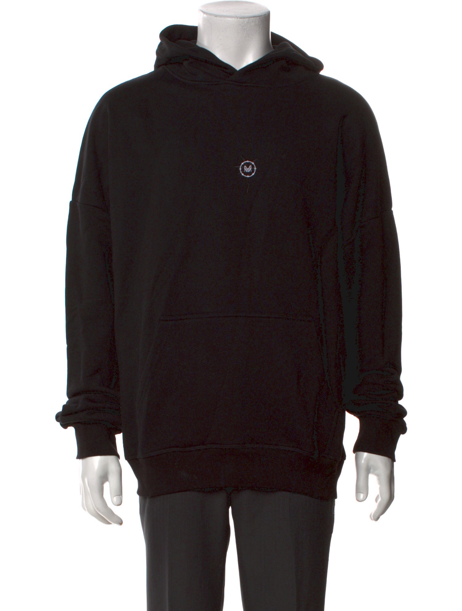 Marcell Von Berlin V-Neck Long Sleeve Hoodie