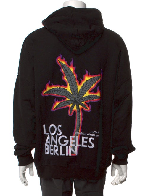 Marcell Von Berlin V-Neck Long Sleeve Hoodie