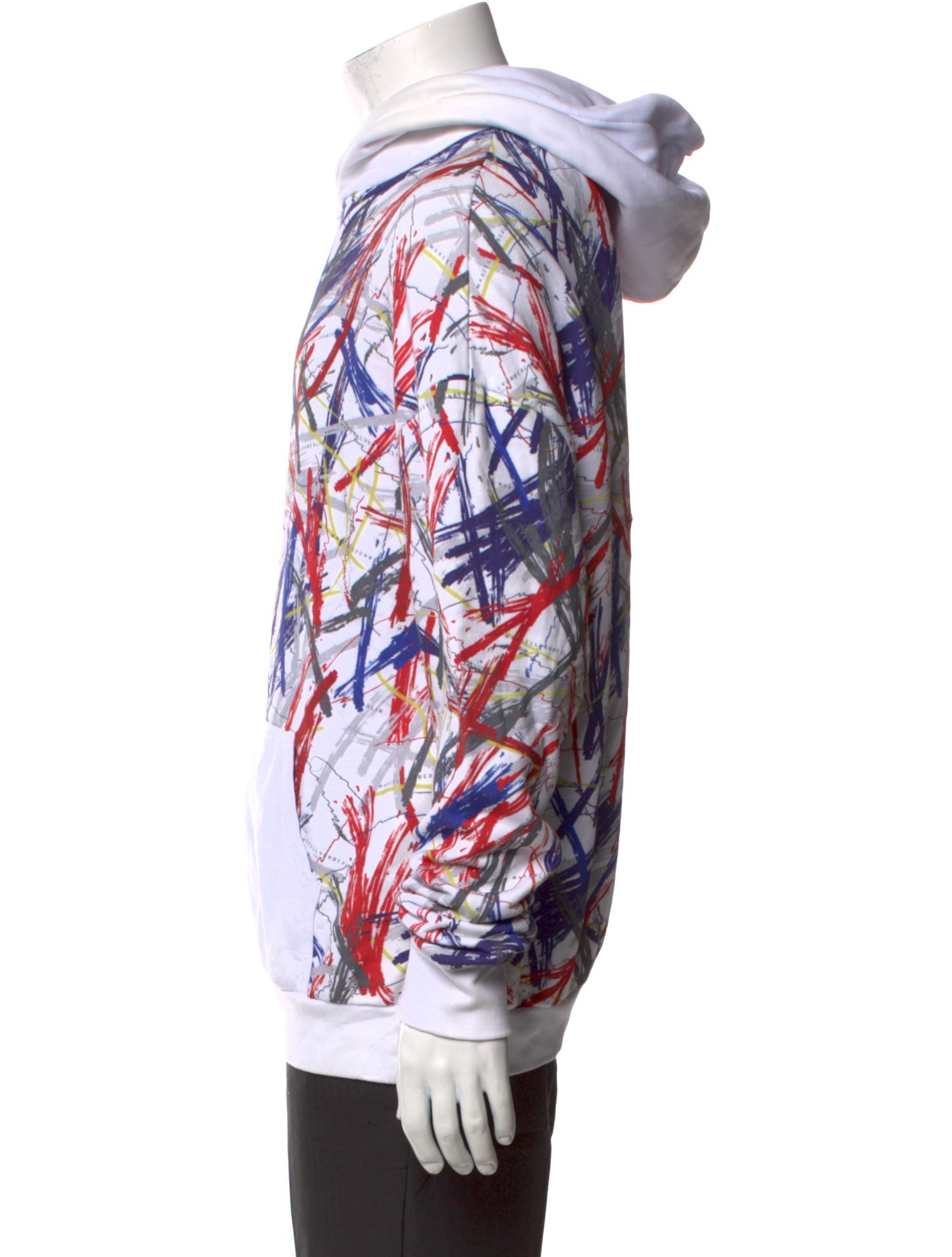 Marcell Von Berlin Printed Crew Neck Hoodie