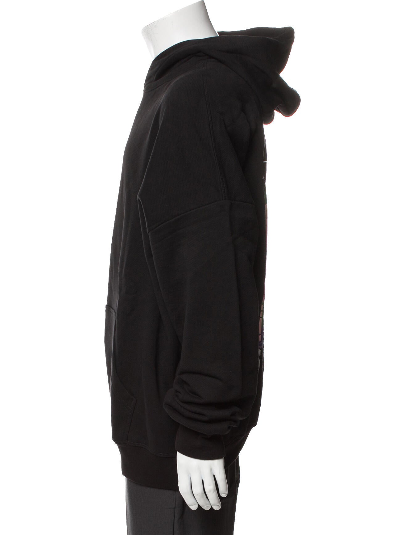 Marcell Von Berlin Graphic Print V-Neck Hoodie