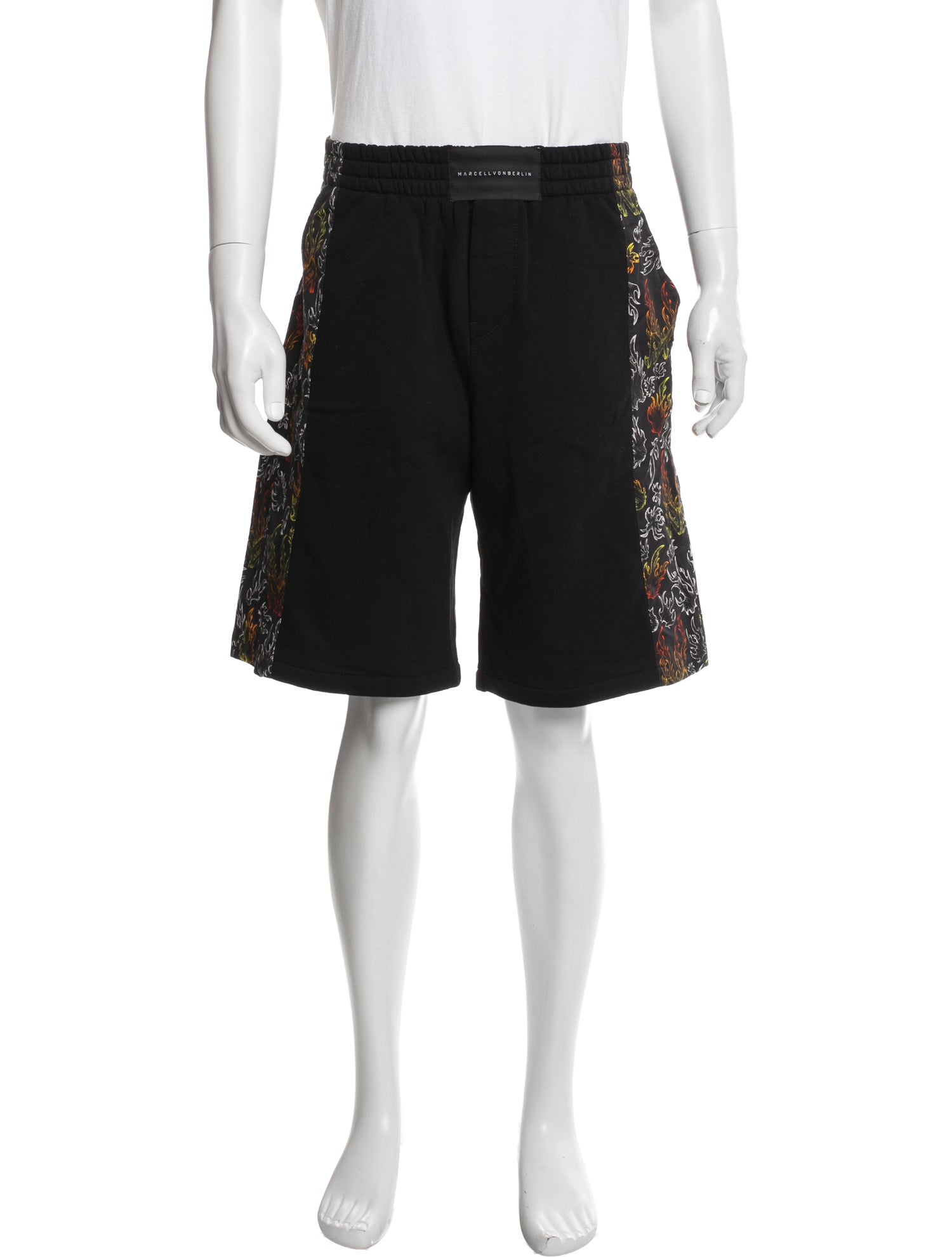 Marcell Von Berlin Croc Embossed Athletic Shorts w/ Tags