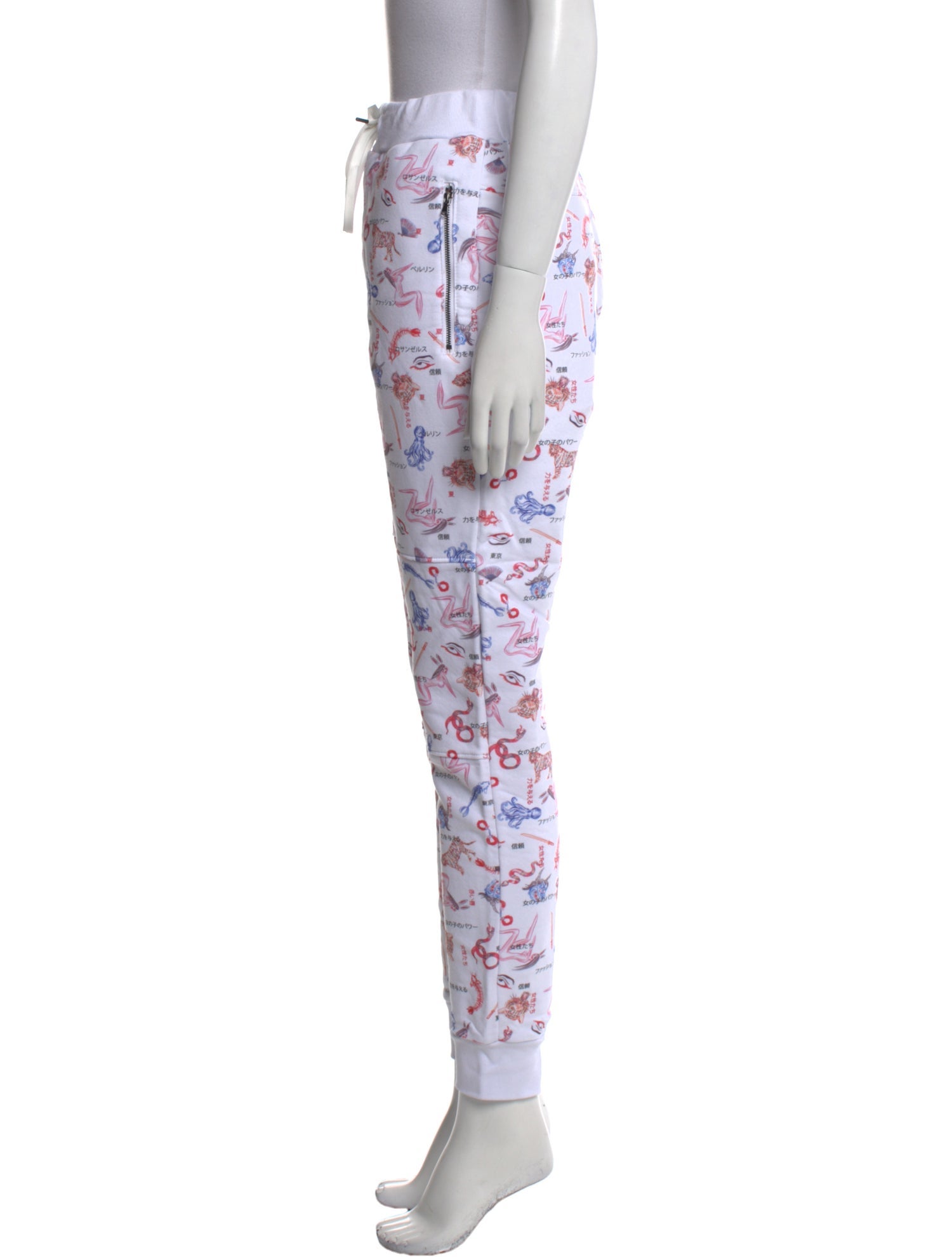 Marcell Von Berlin Printed Skinny Leg Pants