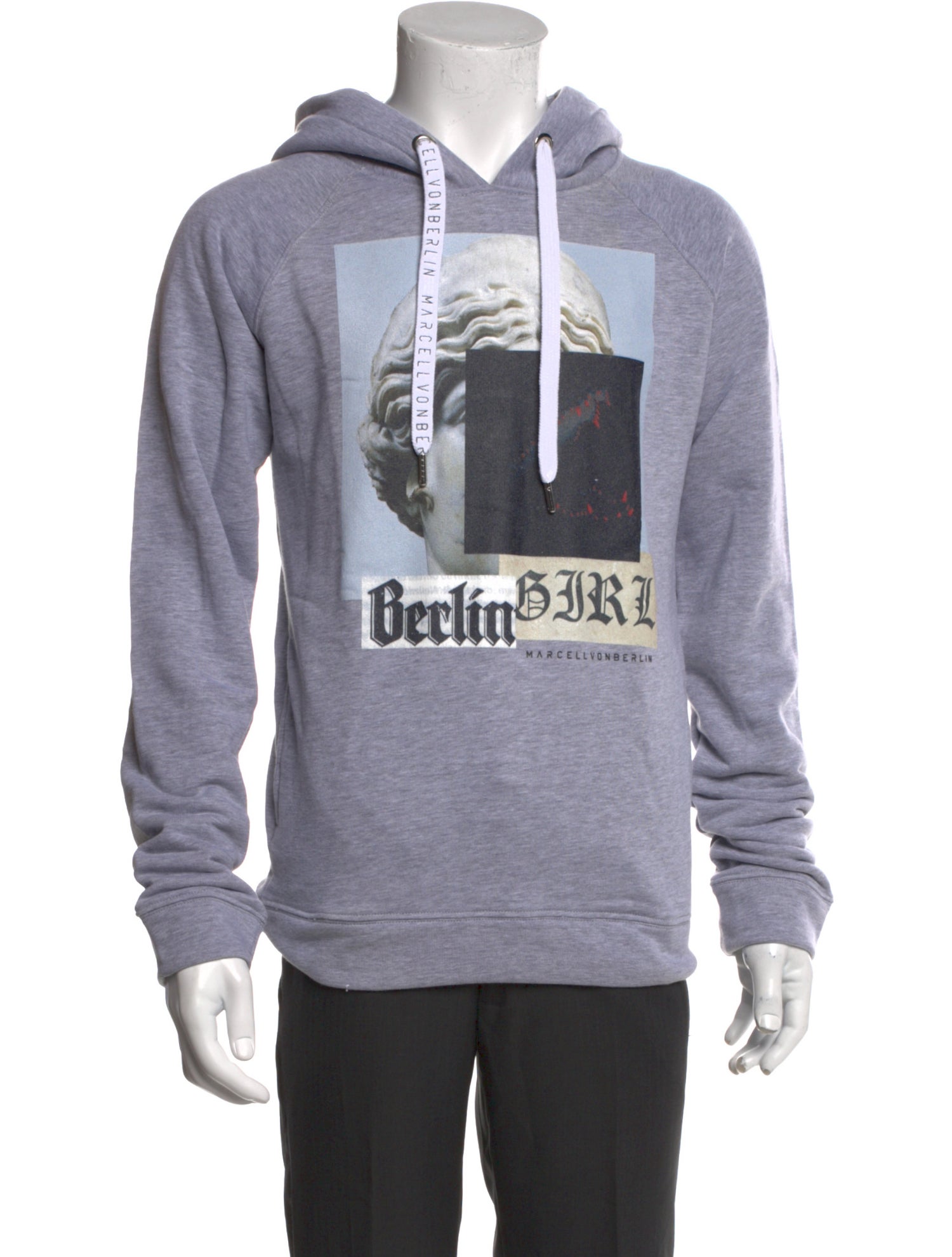 Marcell Von Berlin Graphic Print Crew Neck Hoodie w/ Tags