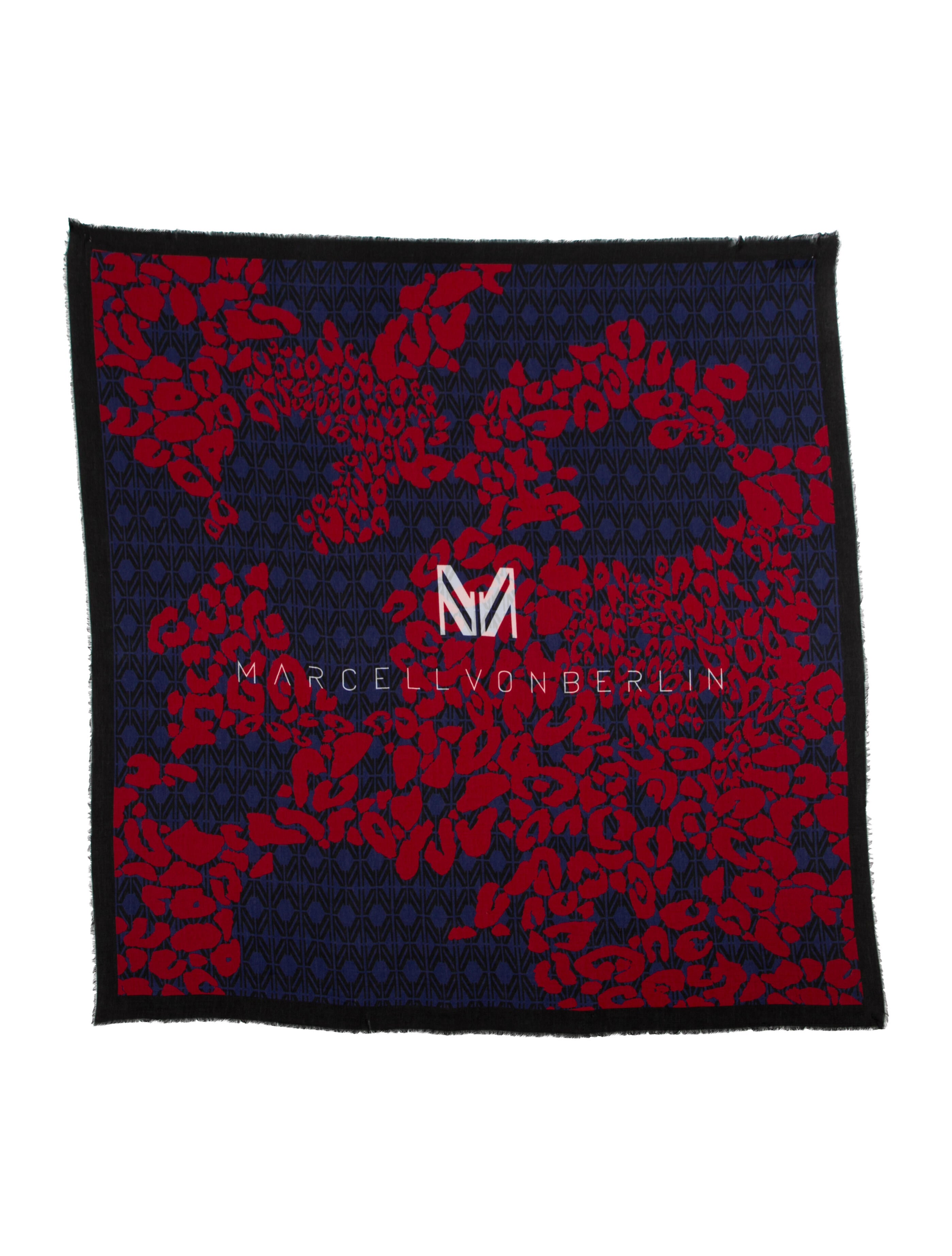 Marcell Von Berlin Printed Scarf w/ Tags