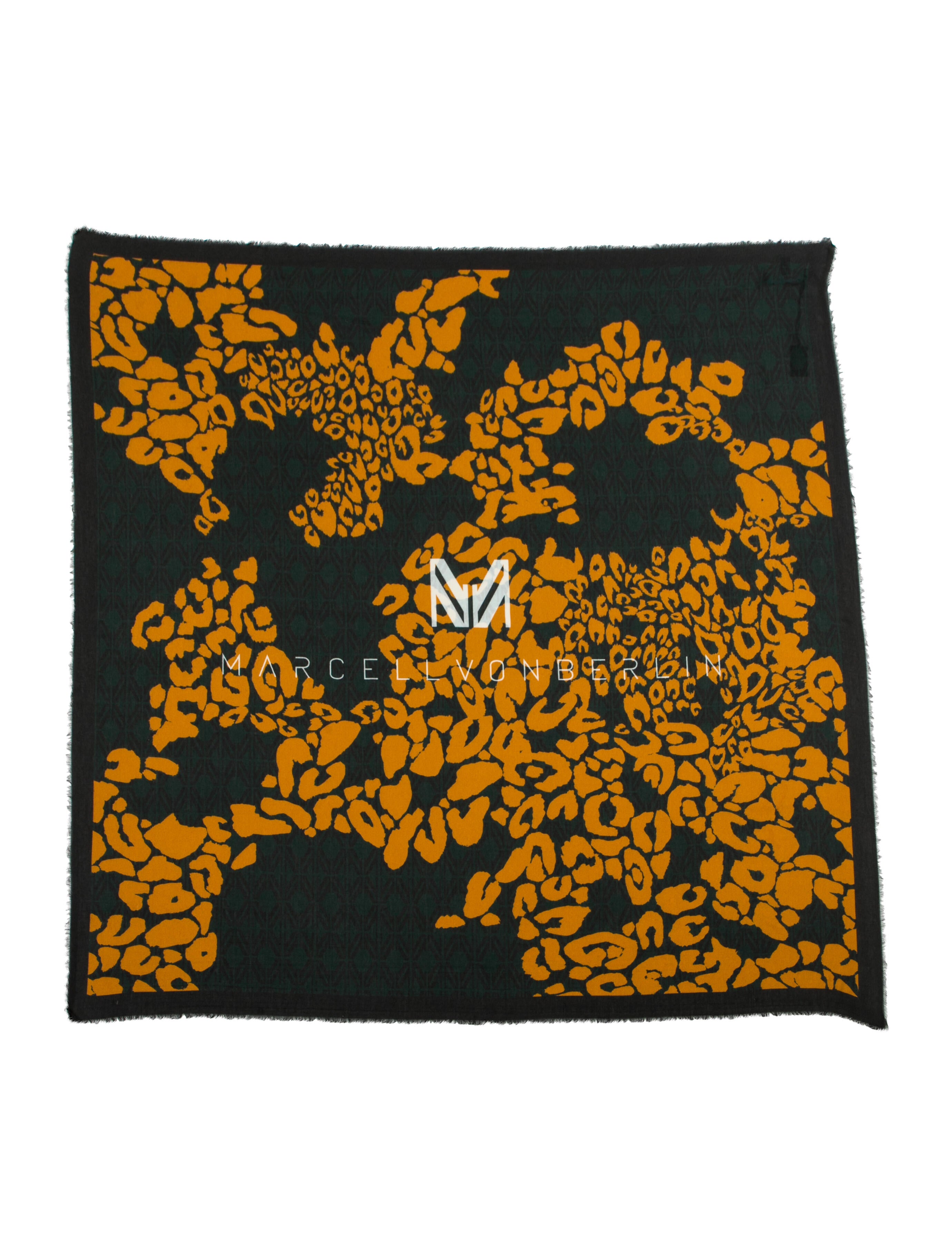 Marcell Von Berlin Printed Scarf w/ Tags