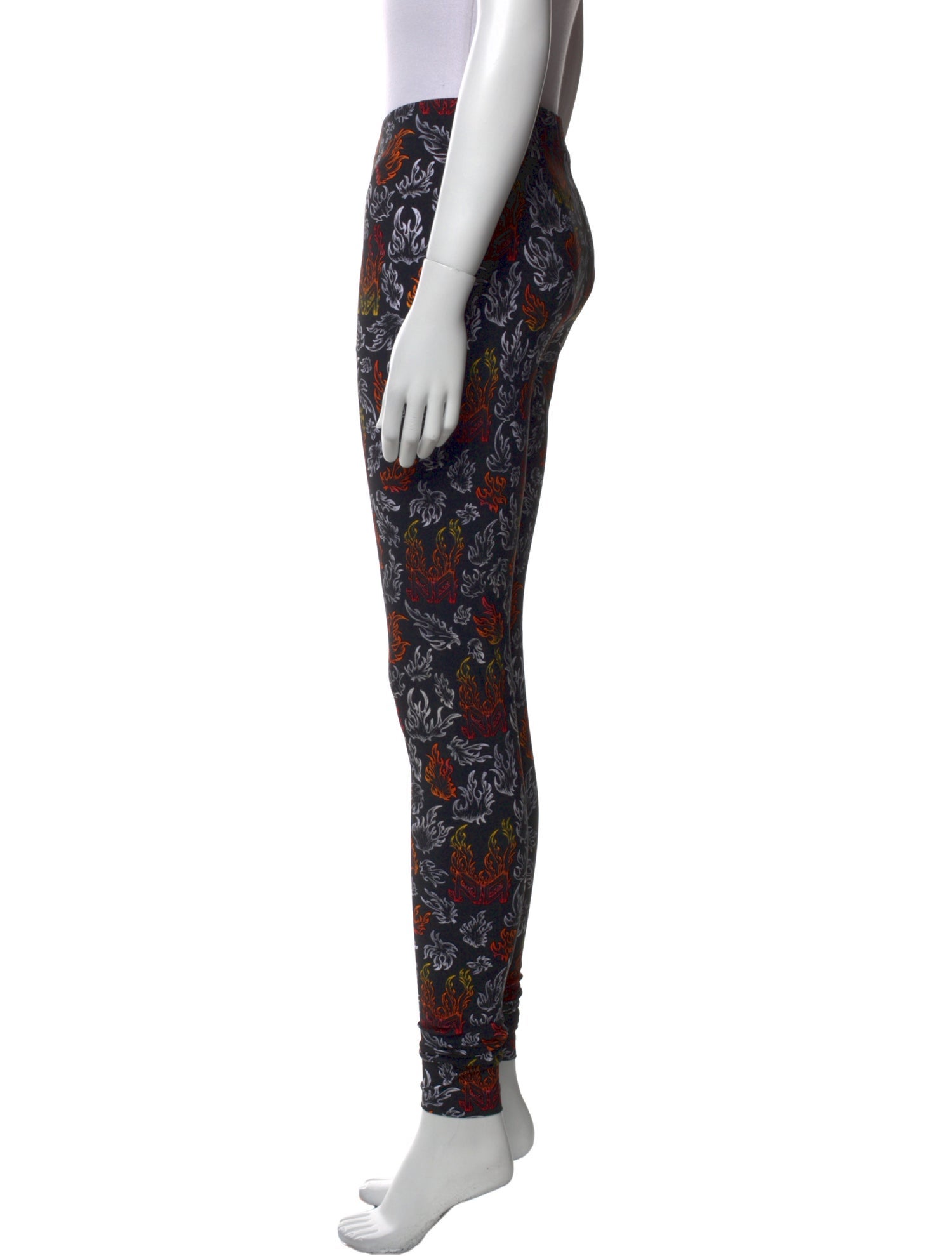 Marcell Von Berlin Printed Skinny Leg Pants