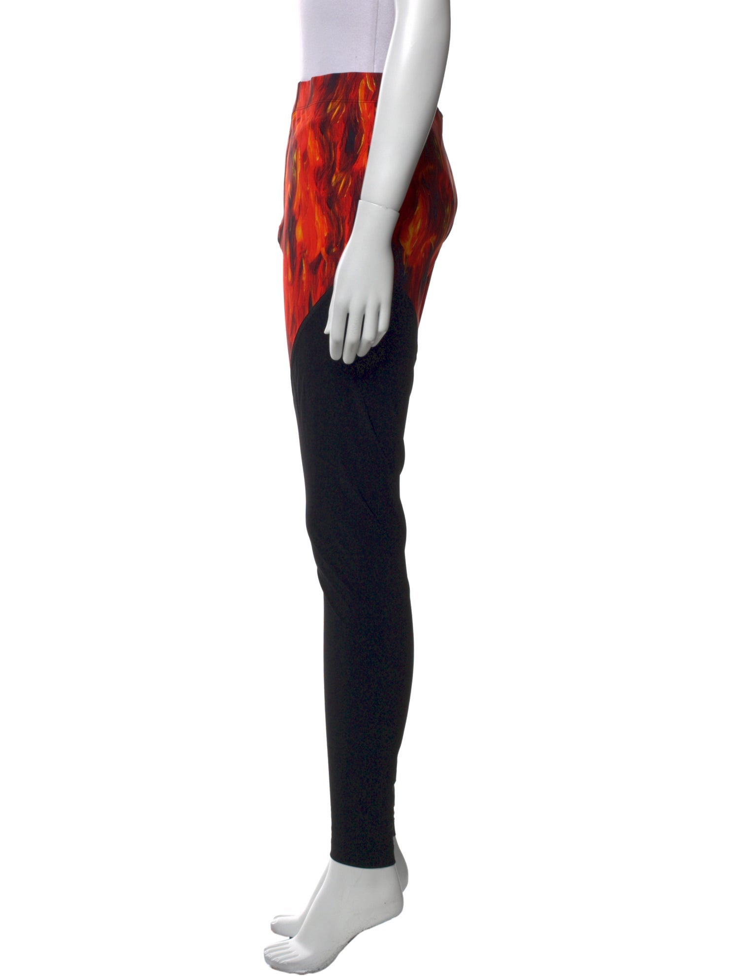 Marcell Von Berlin Graphic Print Skinny Leg Pants