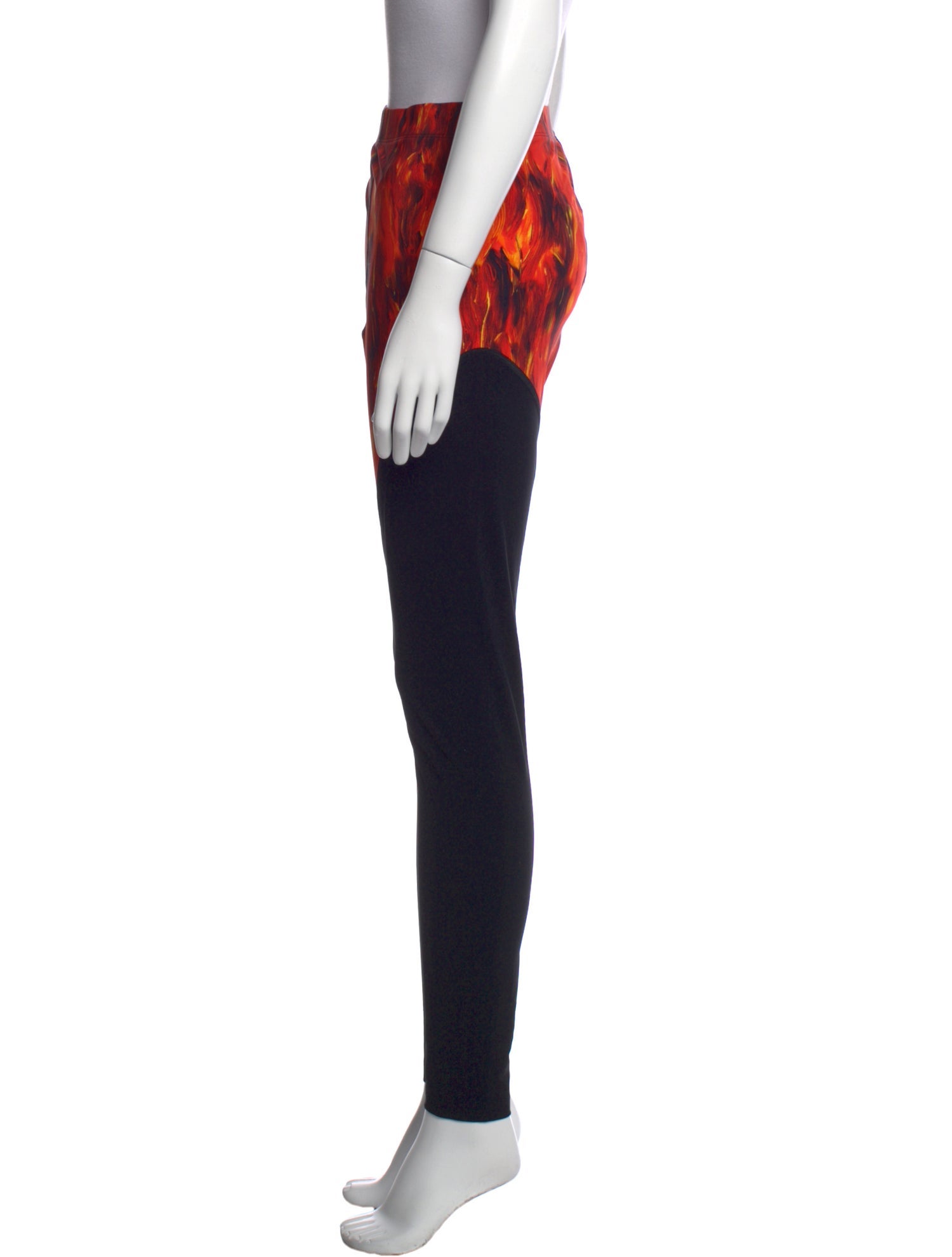 Marcell Von Berlin Graphic Print Skinny Leg Pants