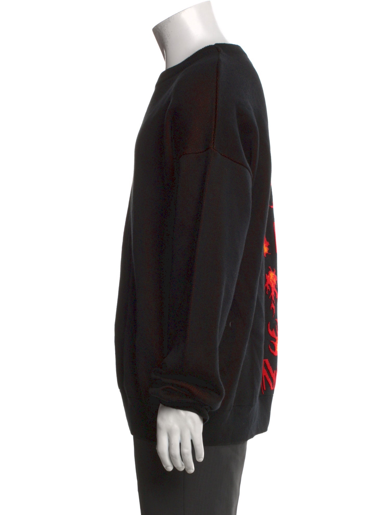 Marcell Von Berlin Printed Crew Neck Pullover