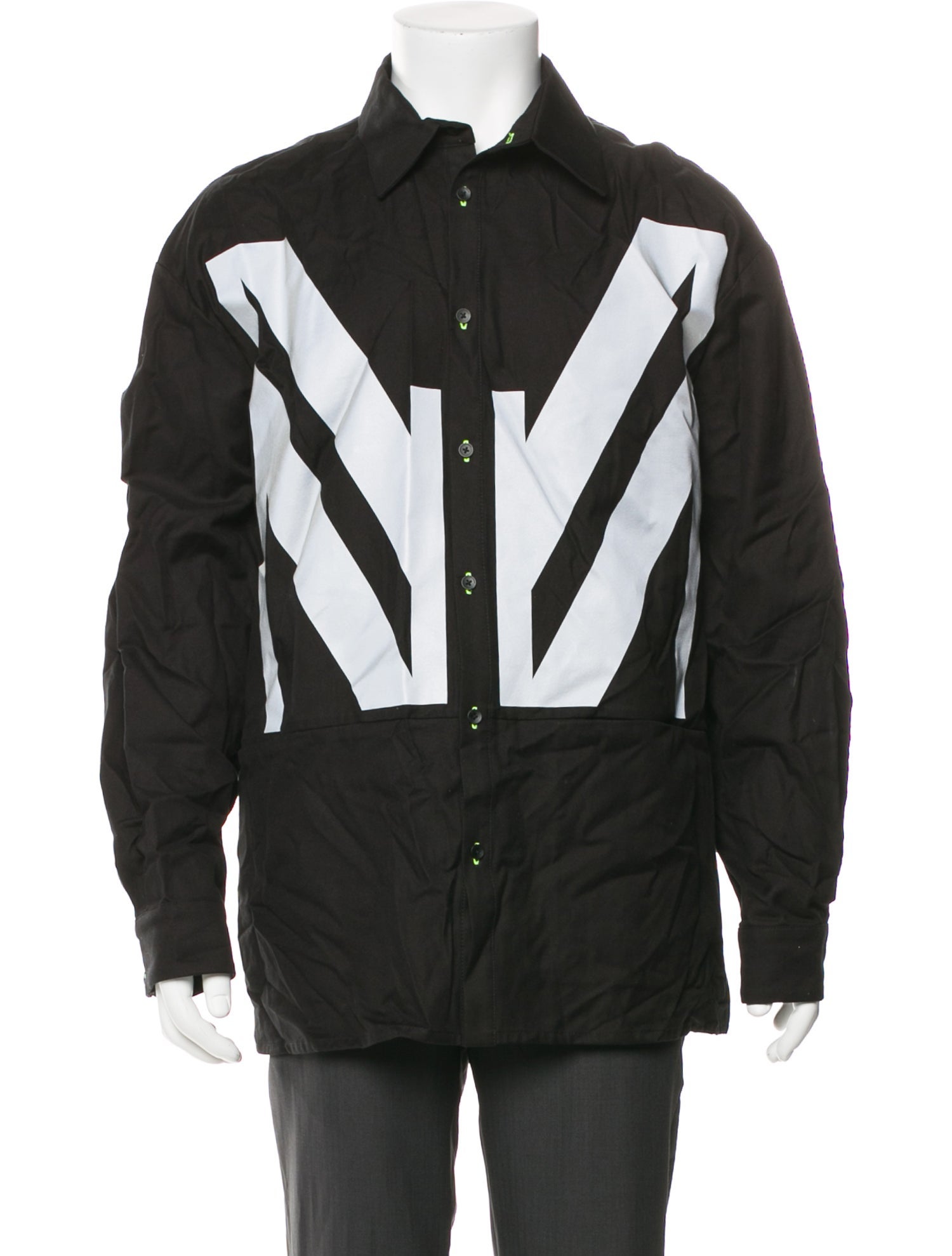 Marcell Von Berlin Graphic Print Long Sleeve Shirt w/ Tags