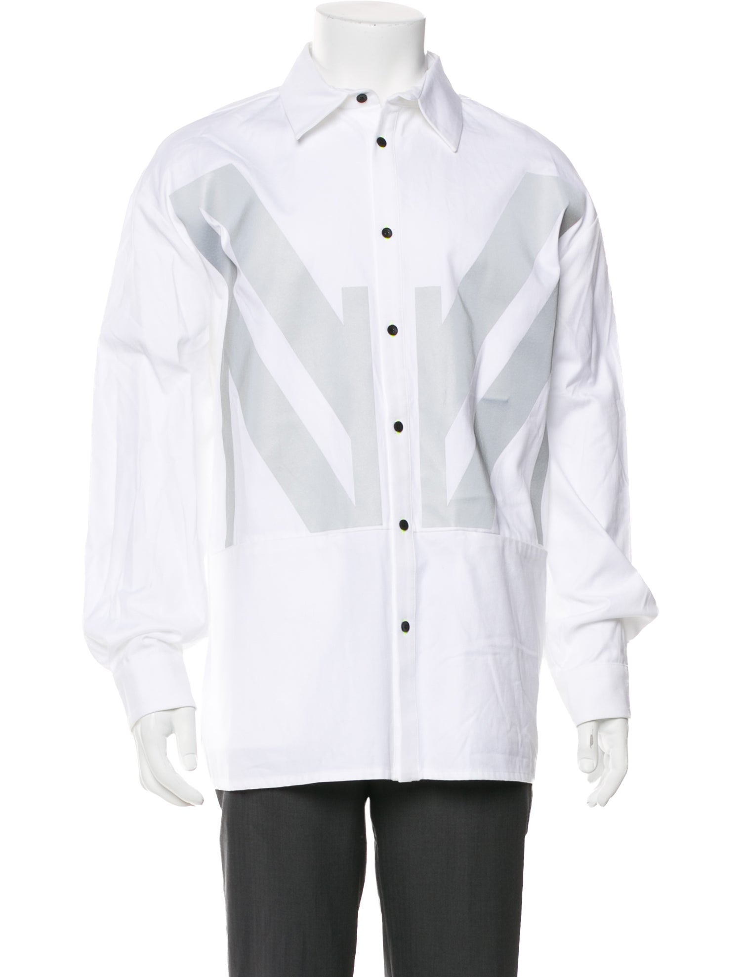 Marcell Von Berlin Graphic Print Long Sleeve Shirt w/ Tags