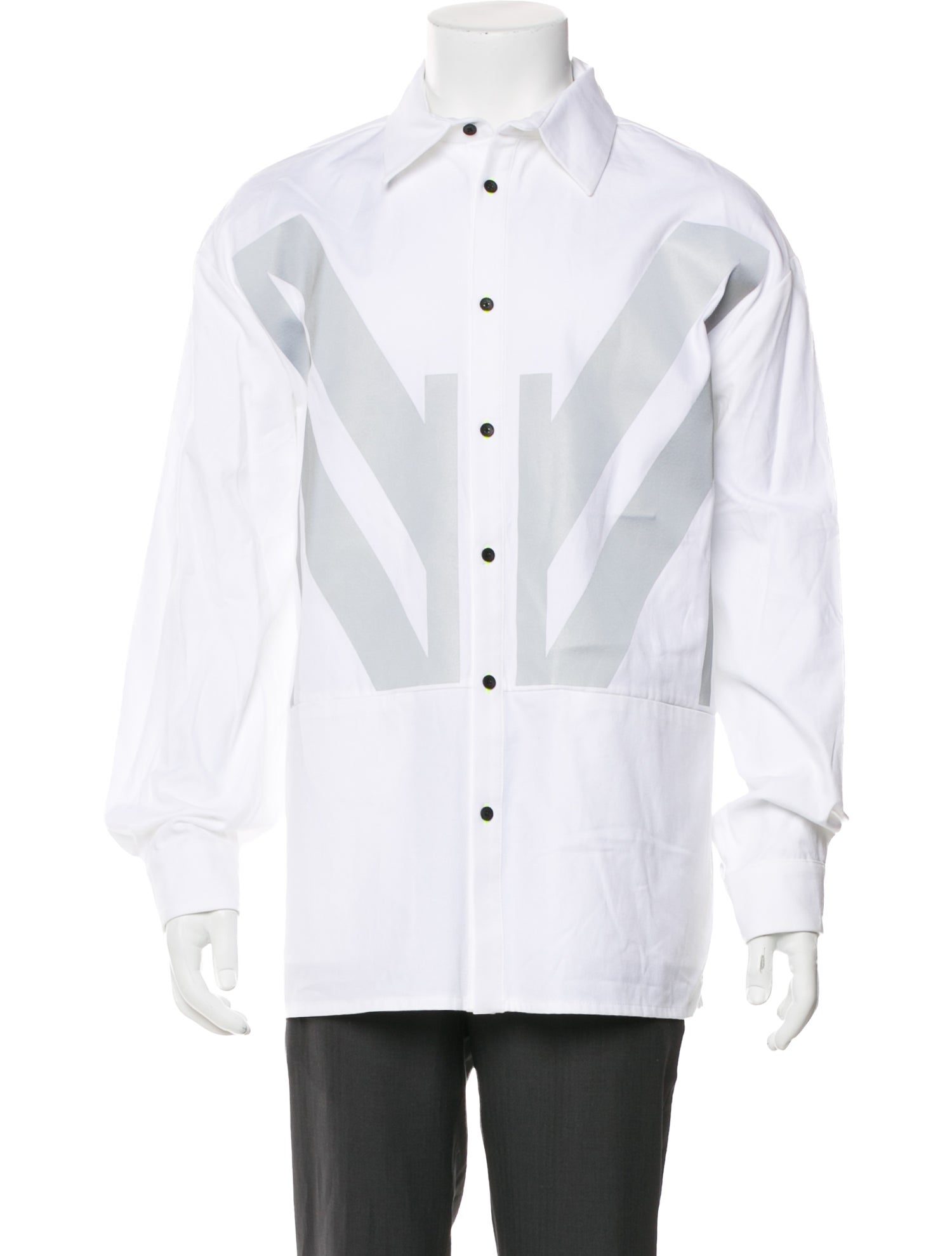 Marcell Von Berlin Graphic Print Long Sleeve Shirt